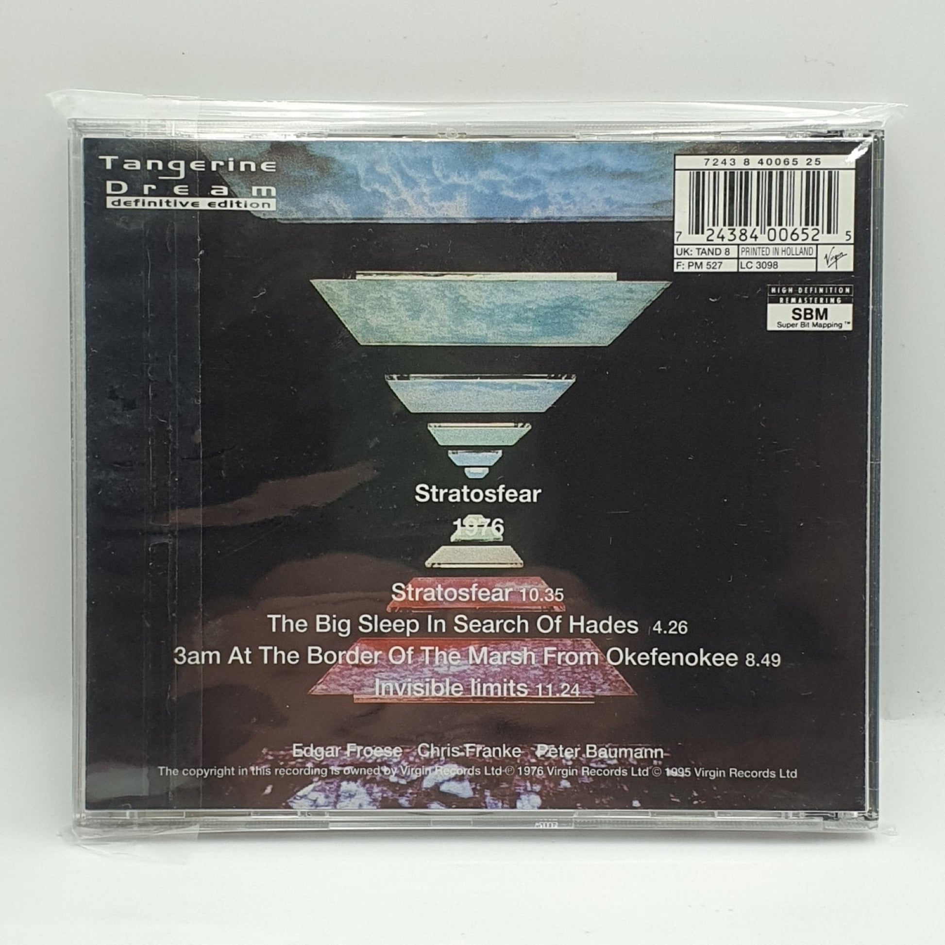 Tangerine Dream ‎– Stratosfear - Vinyl Store Online