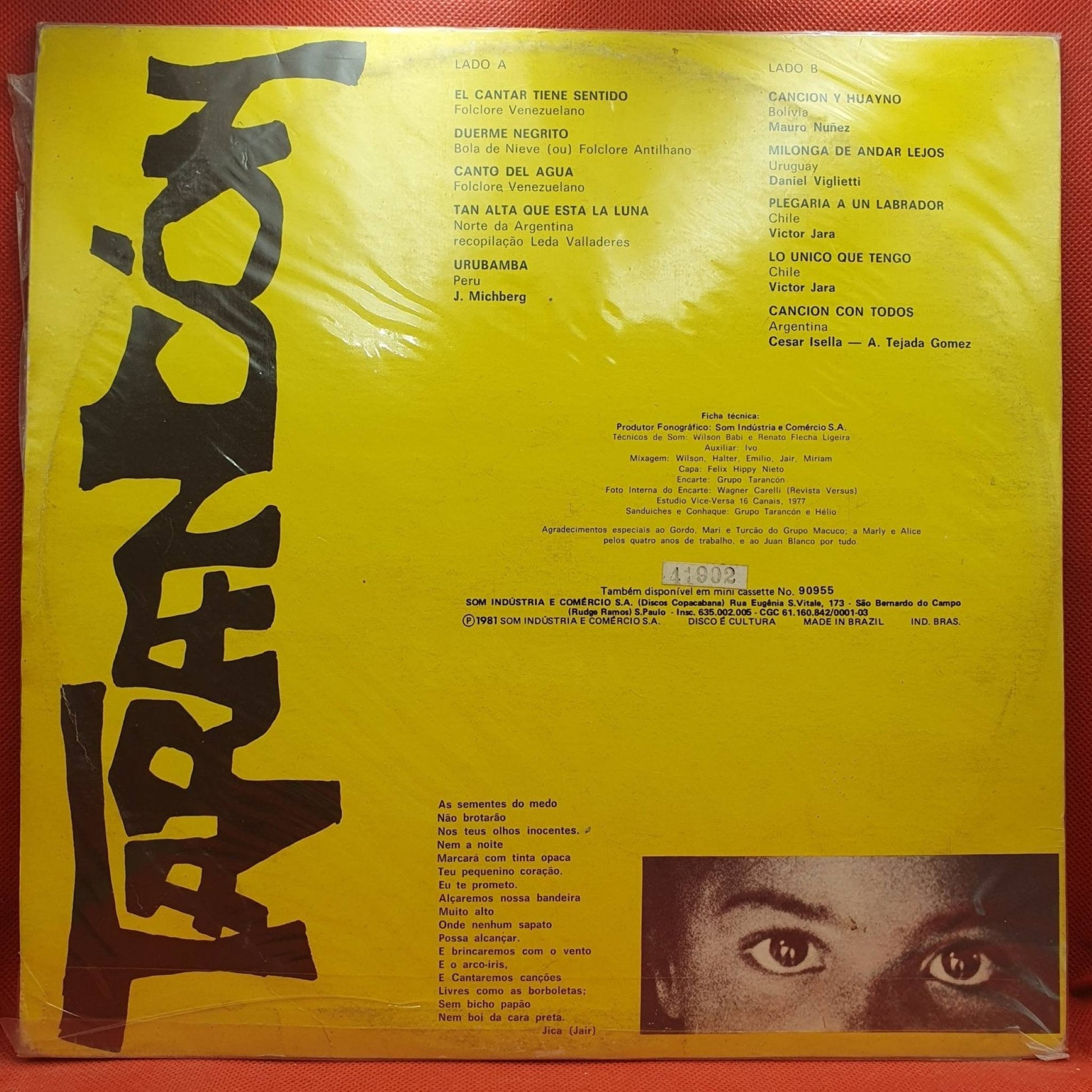 Tarancón ‎– Lo Único Que Tengo - Vinyl Store Online