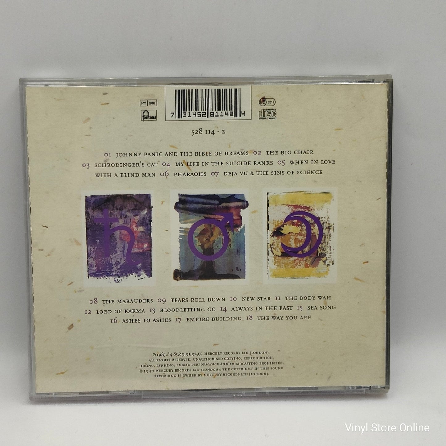 Tears For Fears ‎– Saturnine Martial & Lunatic - Vinyl Store Online