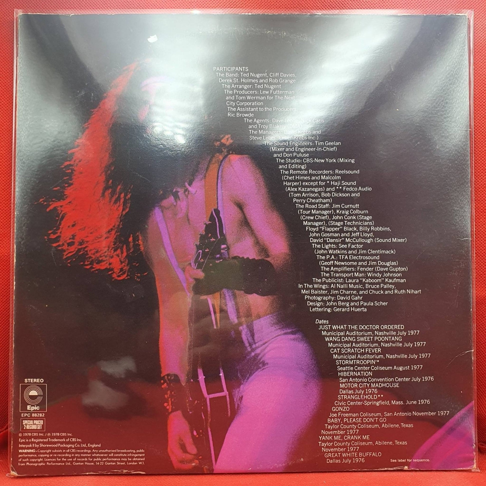 Ted Nugent ‎– Double Live Gonzo! - Vinyl Store Online