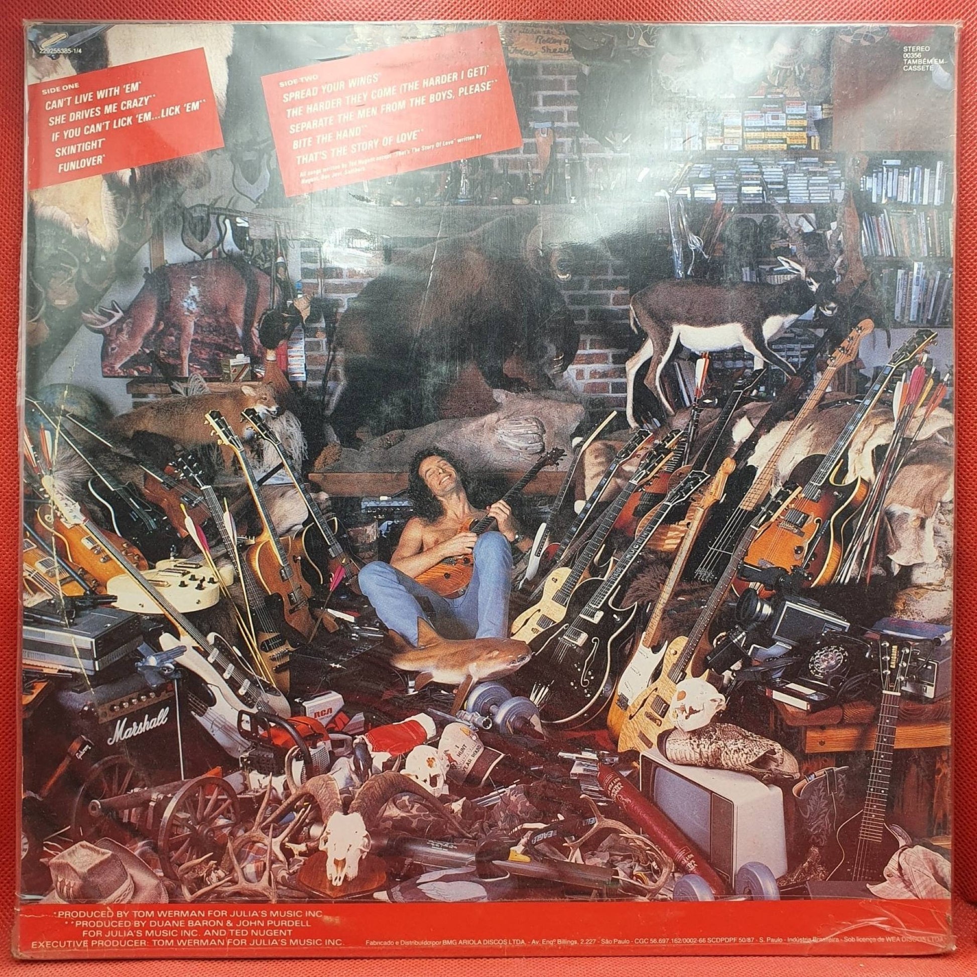 Ted Nugent ‎– If You Can't Lick 'Em... Lick 'Em - Vinyl Store Online