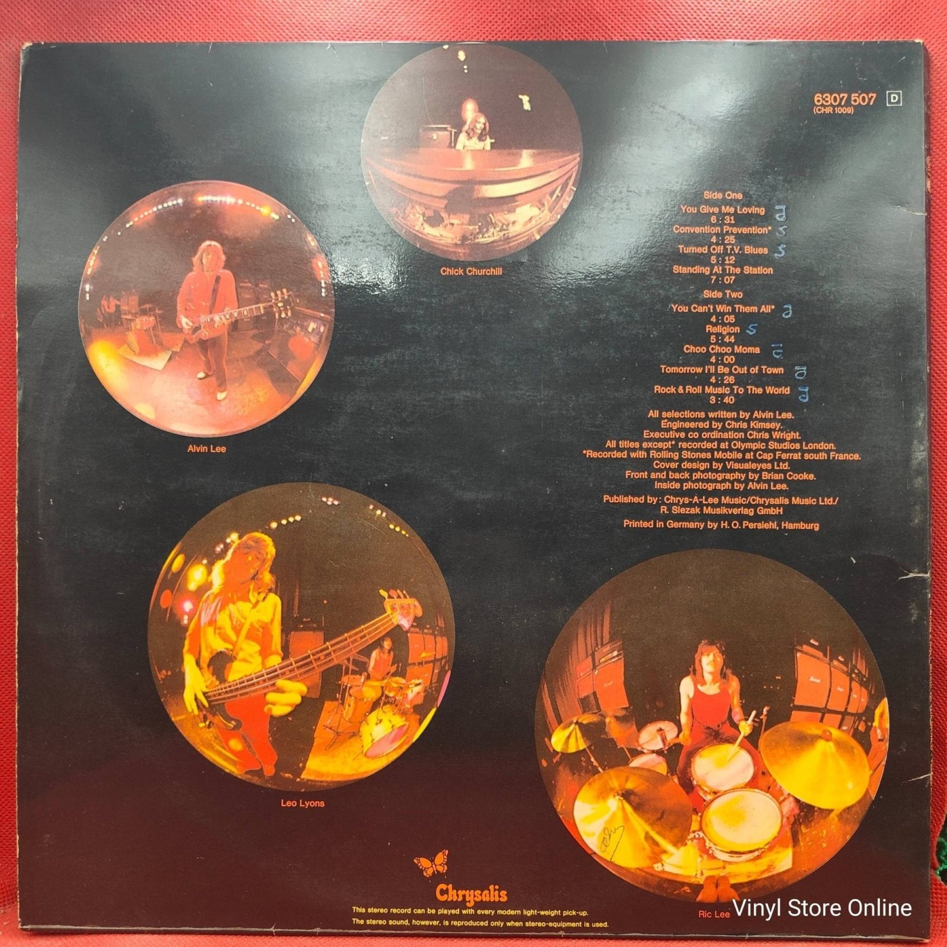 Ten Years After ‎– Rock & Roll Music To The World - Vinyl Store Online