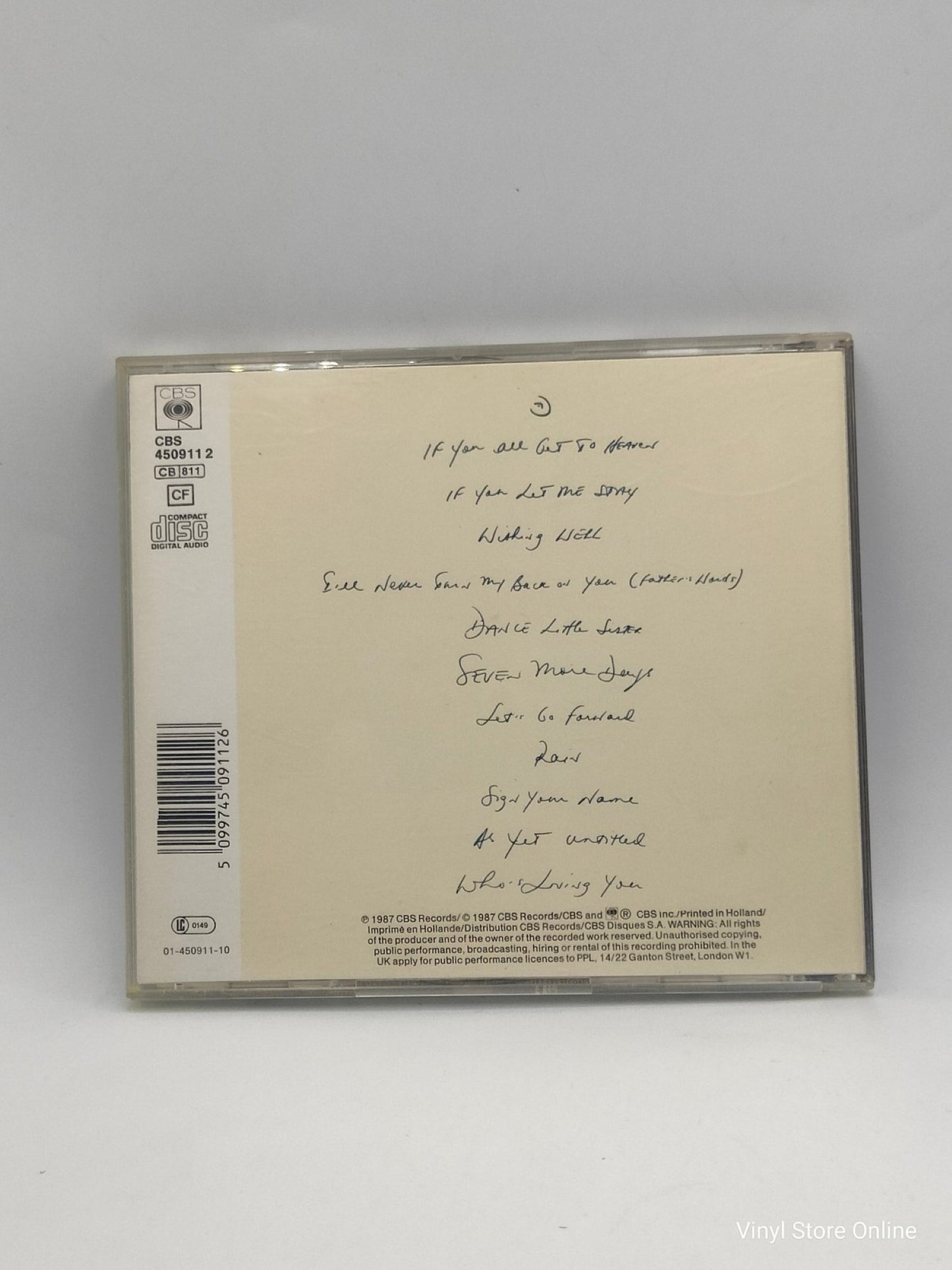 Terence Trent D'Arby ‎– Introducing The Hardline According To Terence Trent D'Arby - Vinyl Store Online