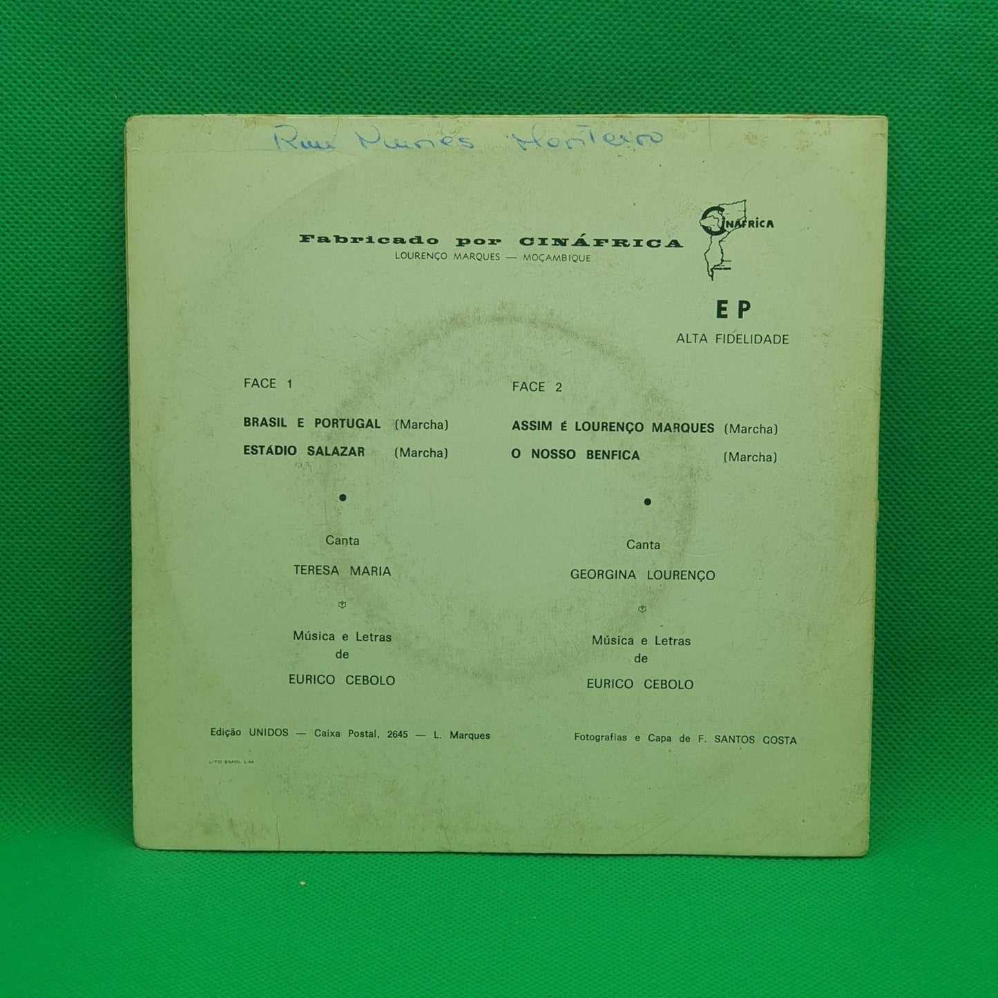 Teresa Maria / Georgina Lourenço ‎– Estádio Salazar - Vinyl Store Online