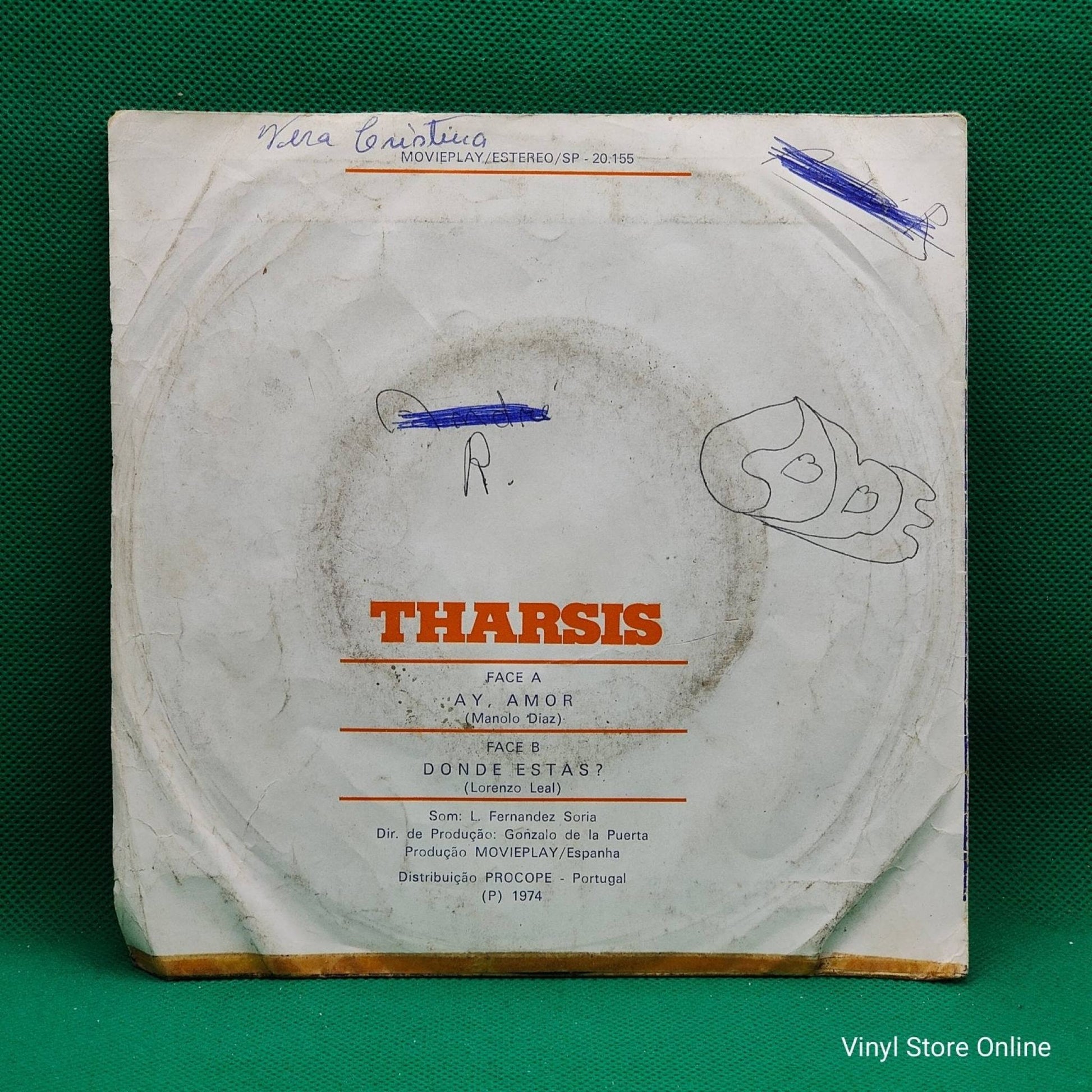 Tharsis ‎– ¡Ay Amor! - Vinyl Store Online