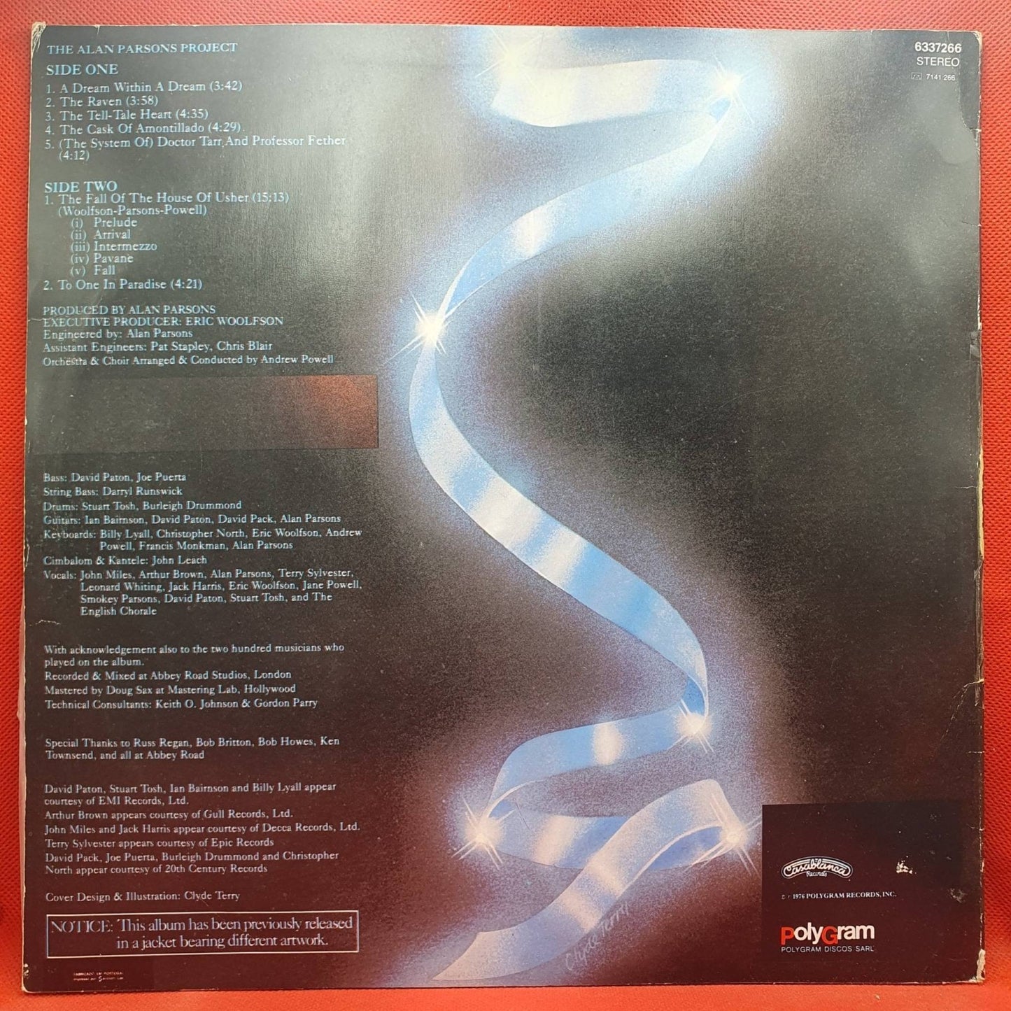 The Alan Parsons Project ‎– Tales Of Mystery And Imagination - Vinyl Store Online