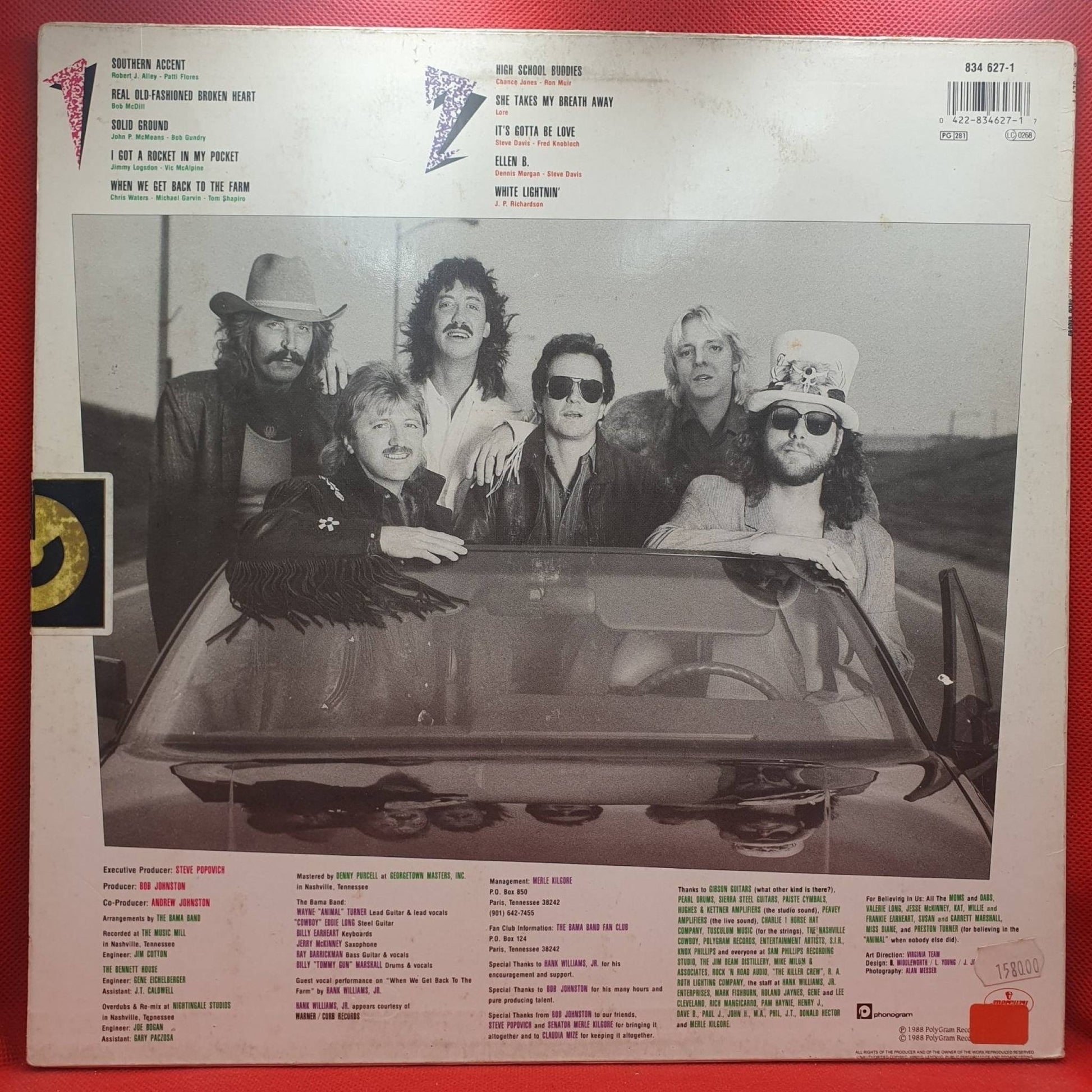 The Bama Band ‎– Solid Ground - Vinyl Store Online