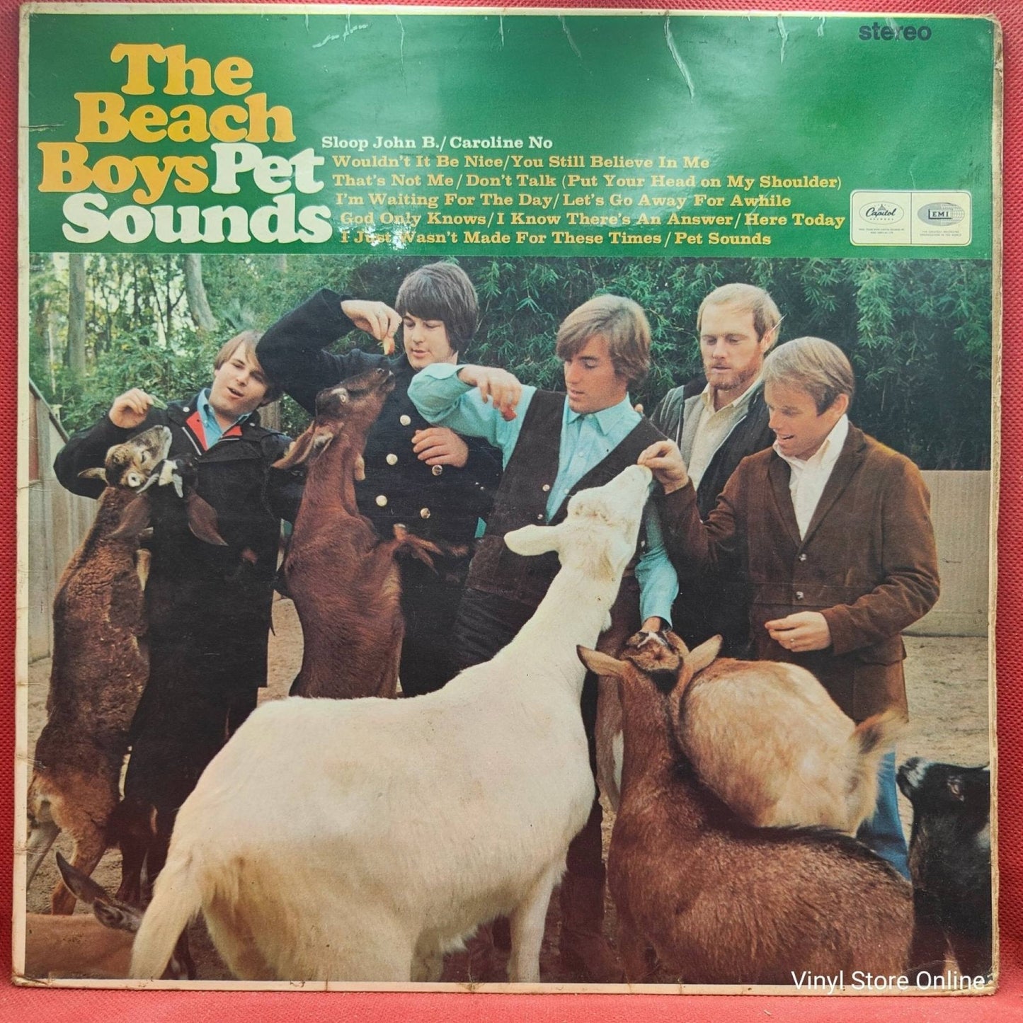 The Beach Boys ‎– Pet Sounds - Vinyl Store Online