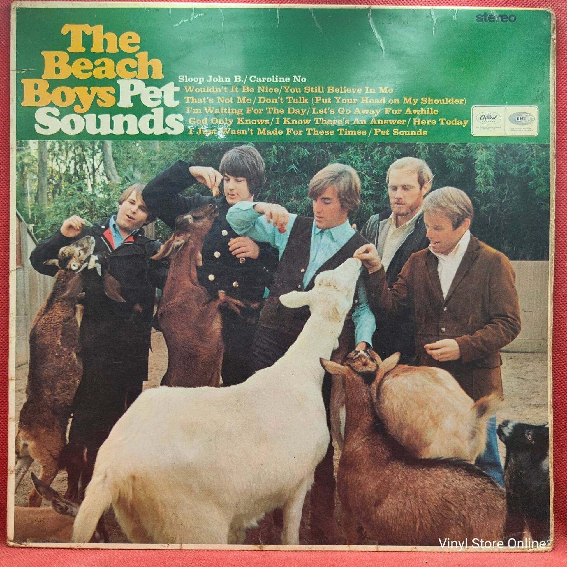 The Beach Boys ‎– Pet Sounds - Vinyl Store Online