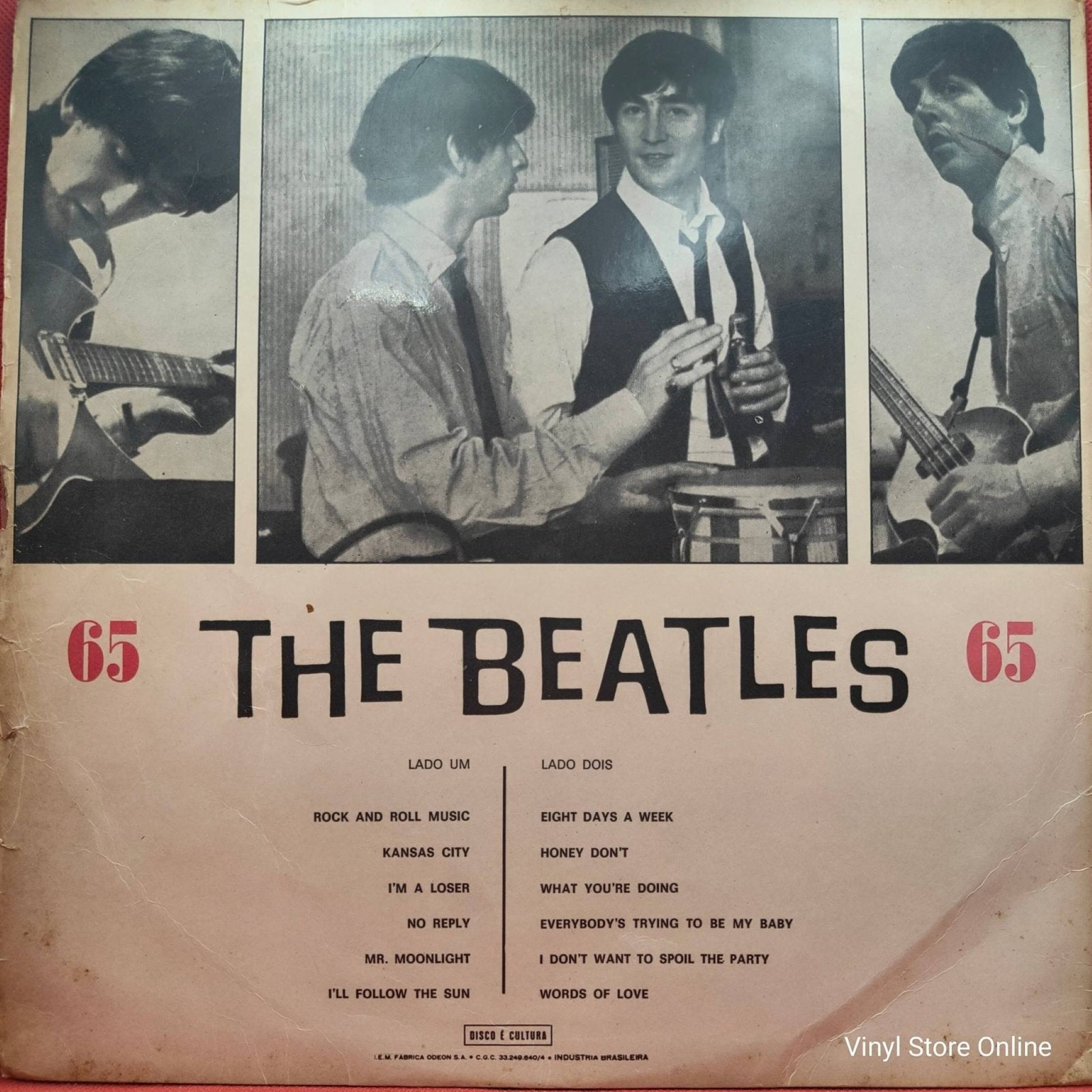 The Beatles ‎– The Beatles 65 - Vinyl Store Online