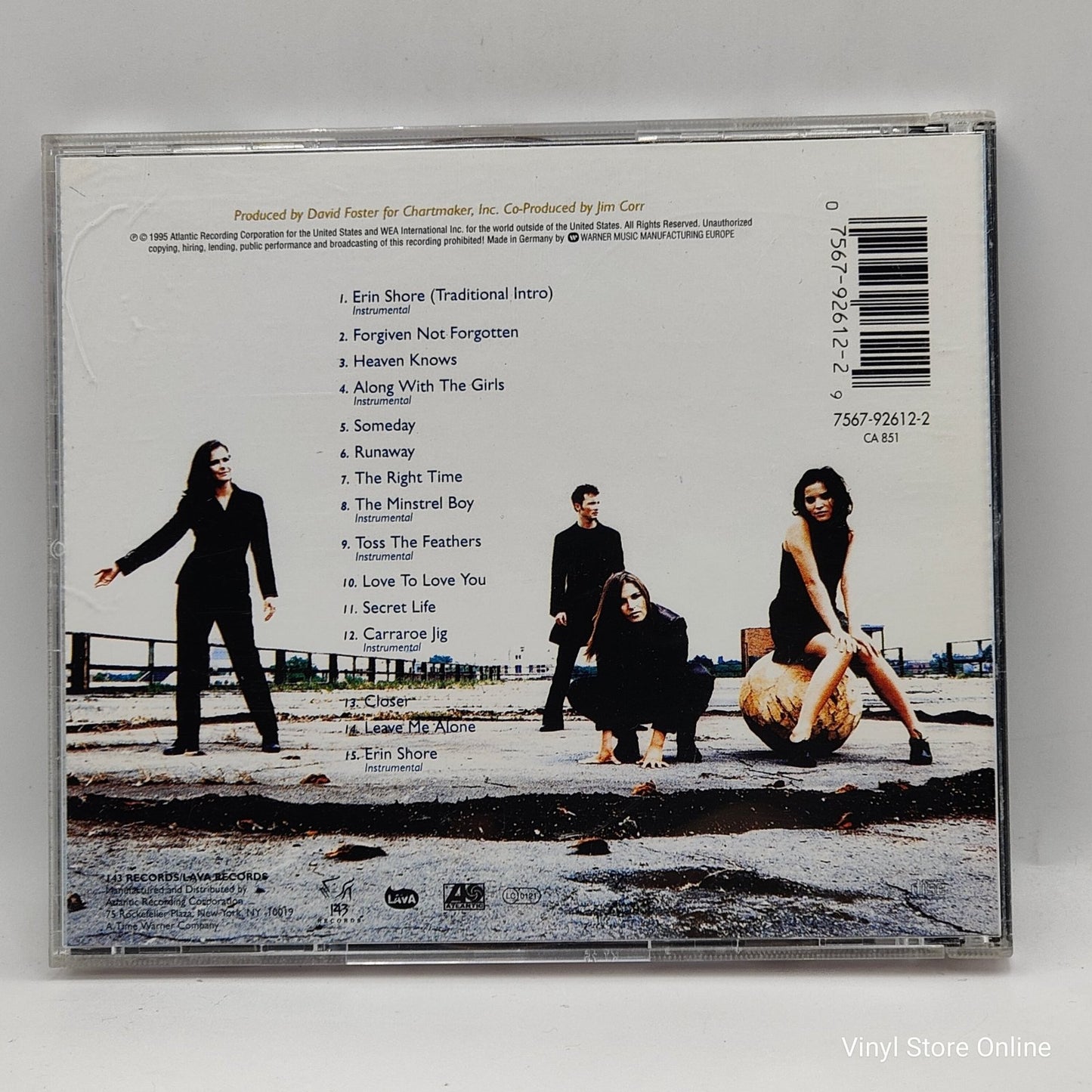 The Corrs ‎– Forgiven, Not Forgotten - Vinyl Store Online