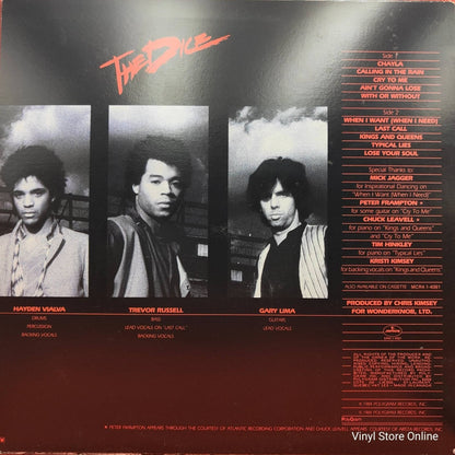 The Dice ‎– The Dice - Vinyl Store Online