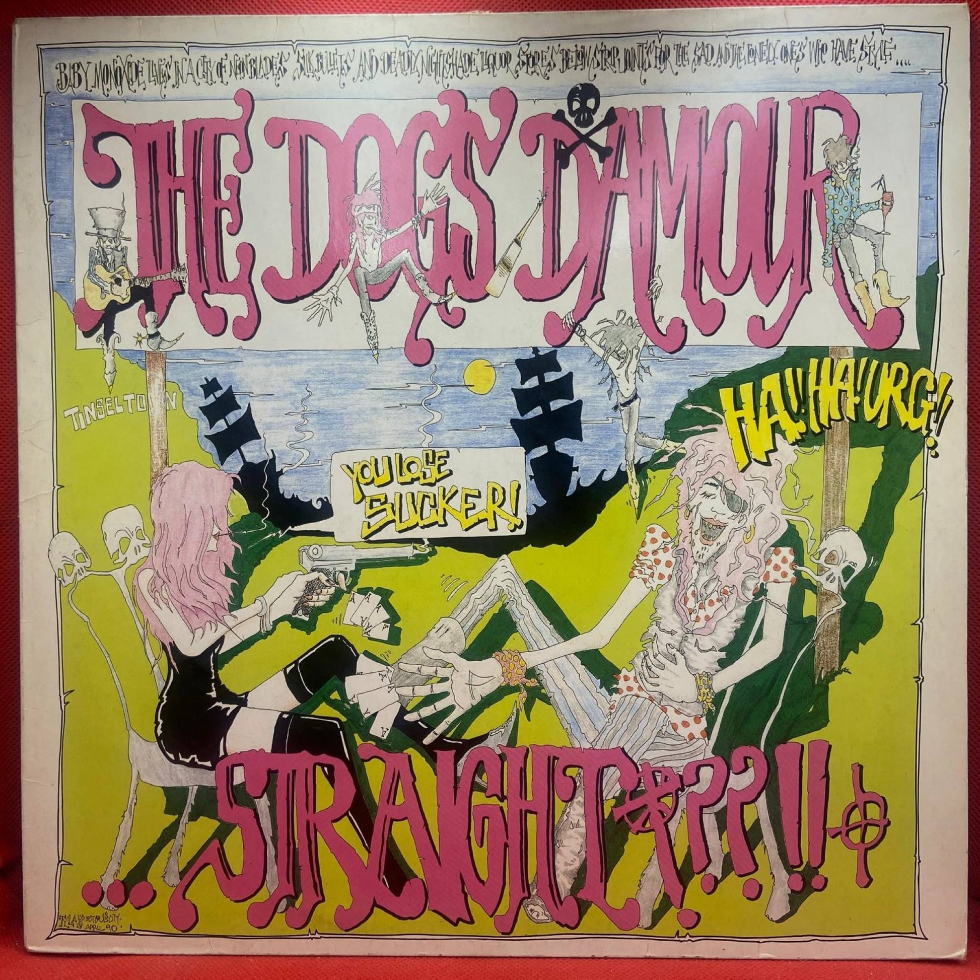 The Dogs D'Amour ‎– Straight - Vinyl Store Online