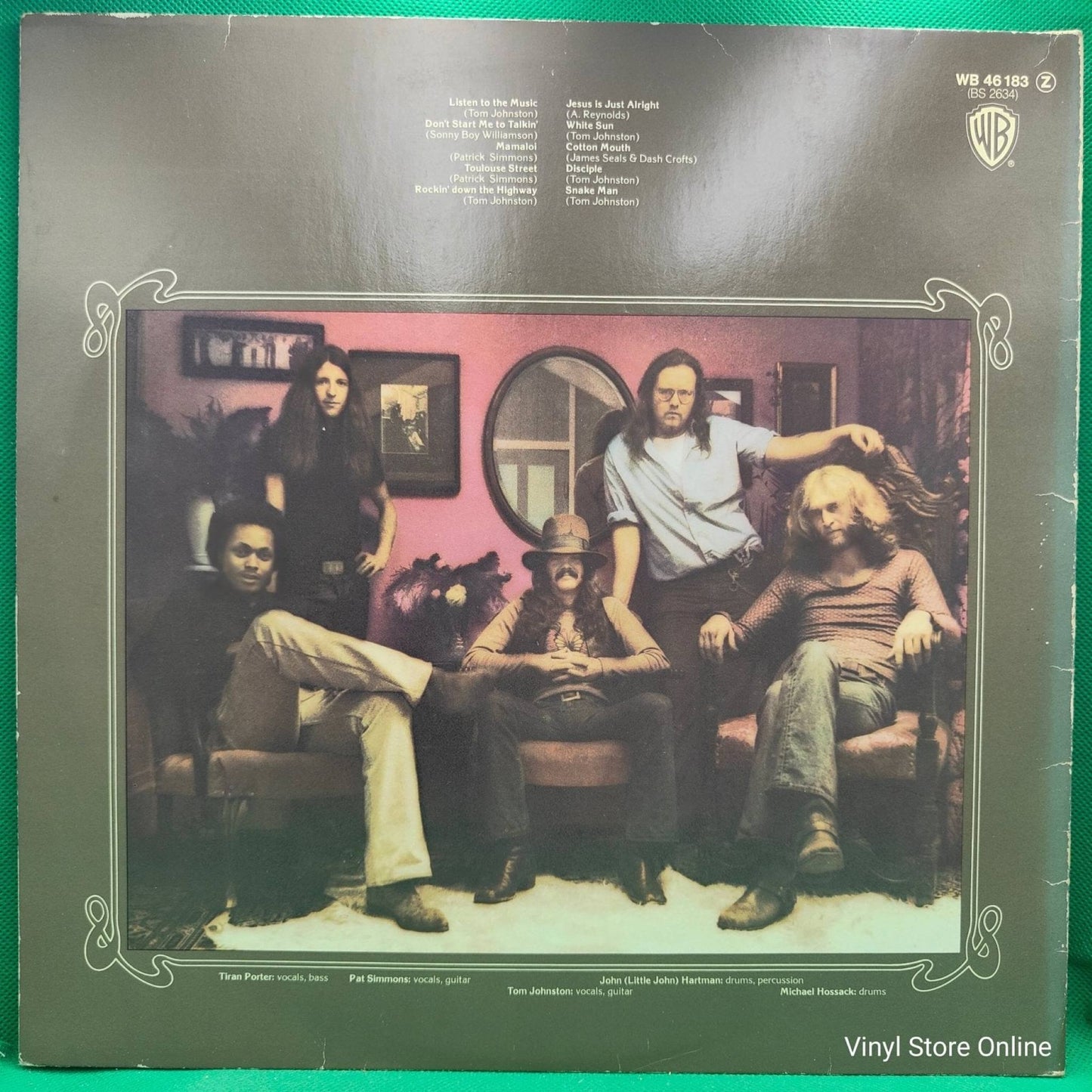 The Doobie Brothers ‎– Toulouse Street - Vinyl Store Online