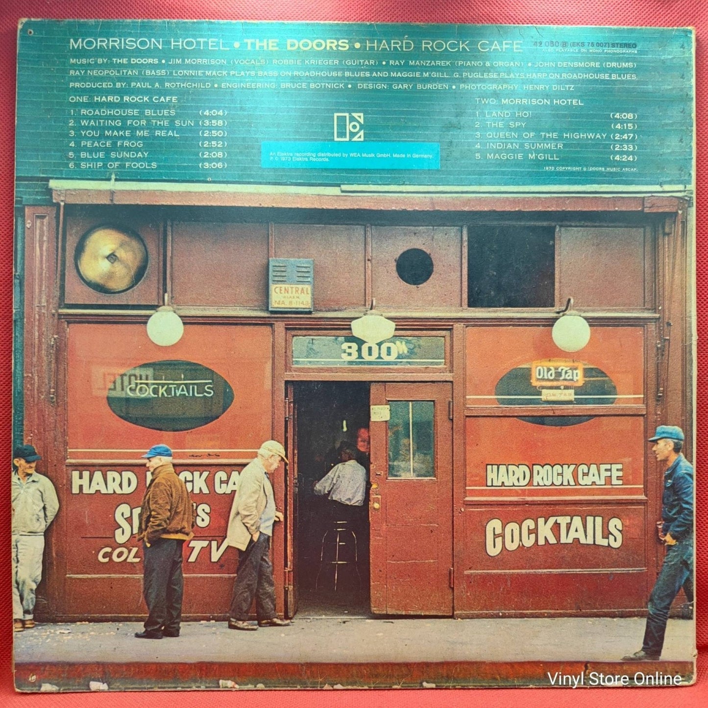 The Doors – Morrison Hotel - Vinyl Store Online