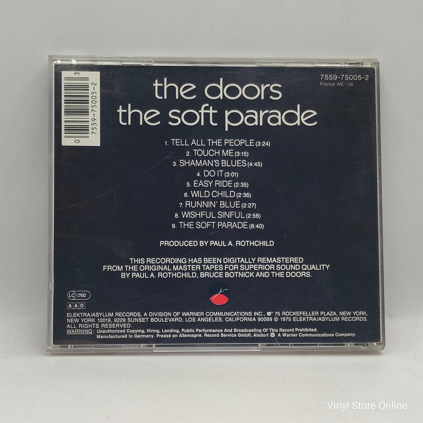 The Doors ‎– The Soft Parade - Vinyl Store Online