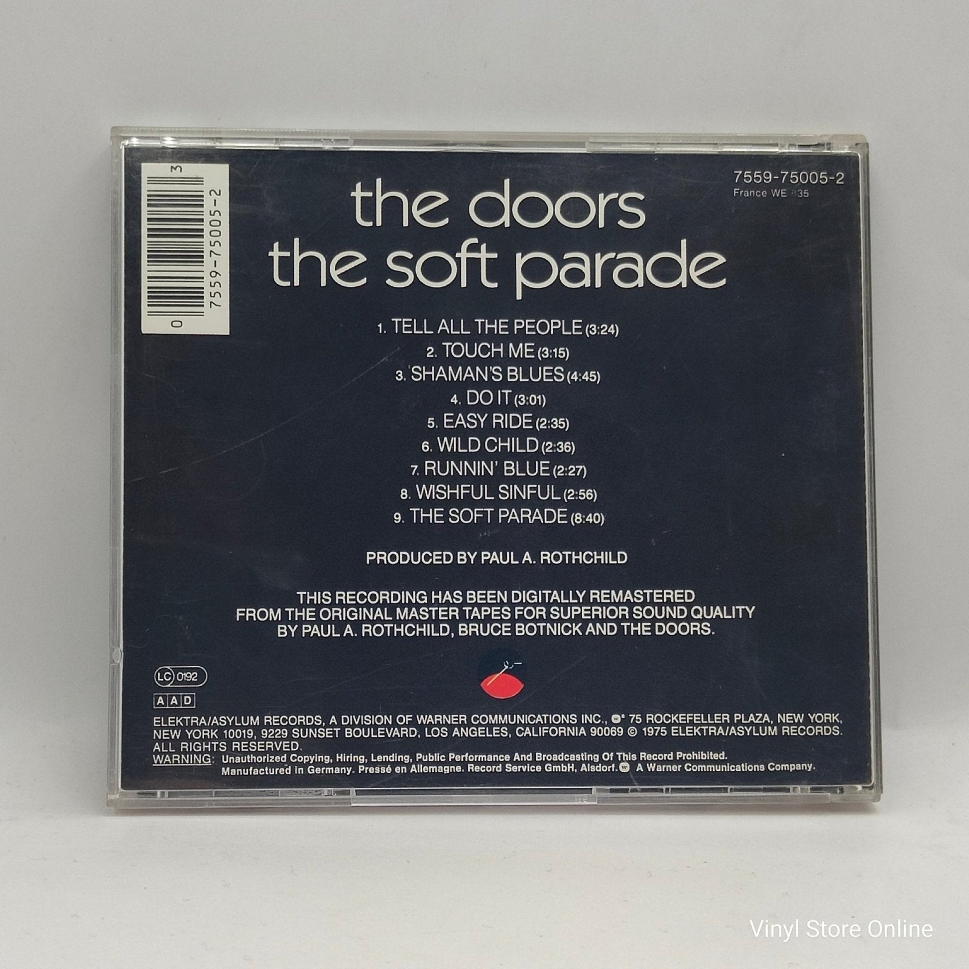 The Doors ‎– The Soft Parade - Vinyl Store Online
