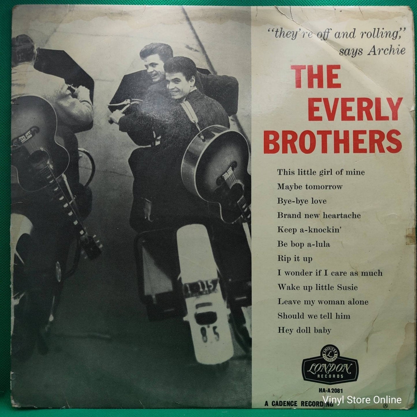 The Everly Brothers* ‎– The Everly Brothers - Vinyl Store Online