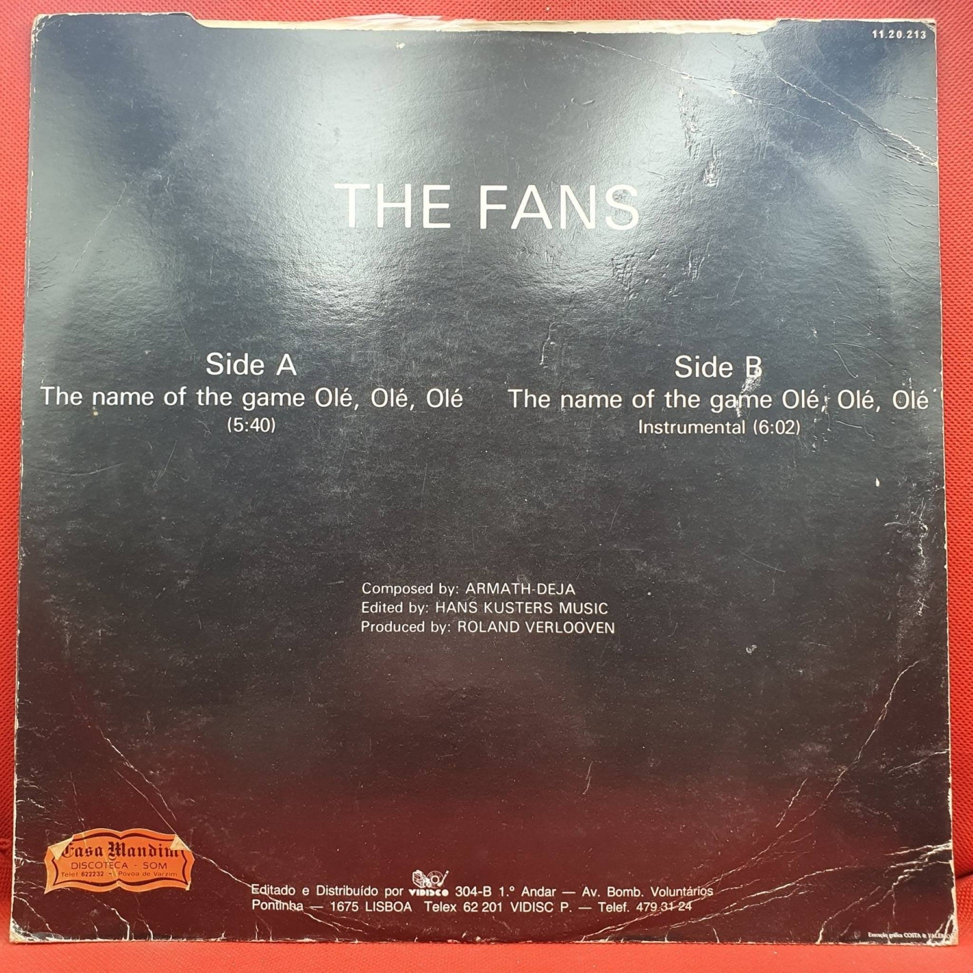 The Fans ‎– Olé, Olé, Olé (The Name Of The Game) - Vinyl Store Online