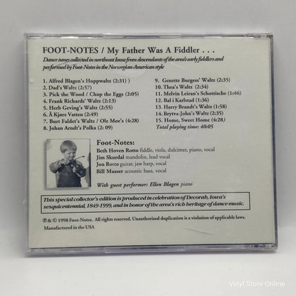 The Foot - Notes ‎– My Father Was A Fiddler - Vinyl Store Online