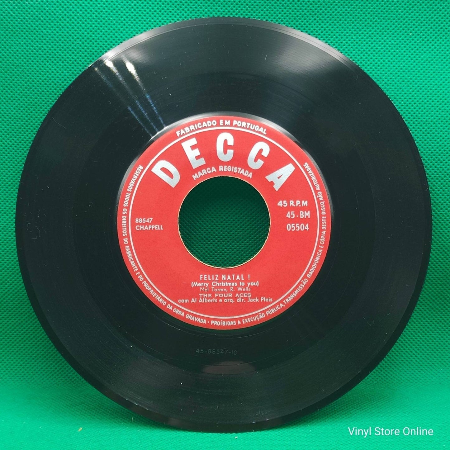 The Four Aces ‎– Jingle Bells - Vinyl Store Online