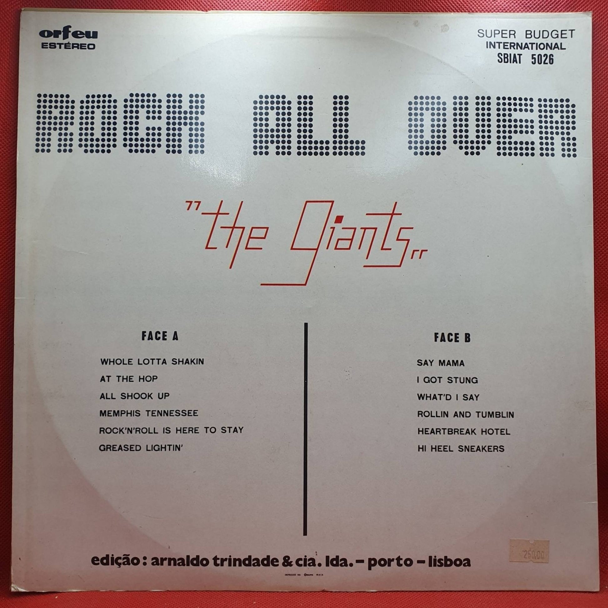 The Giants - Rock All Over - Vinyl Store Online