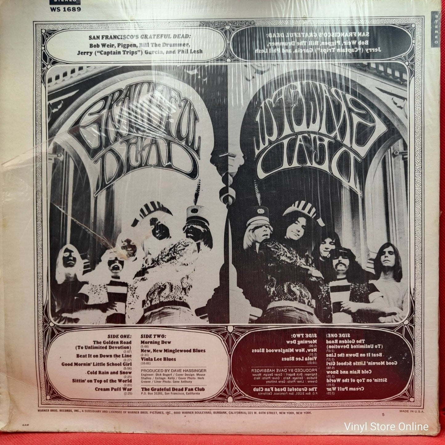 The Grateful Dead ‎– The Grateful Dead - Vinyl Store Online