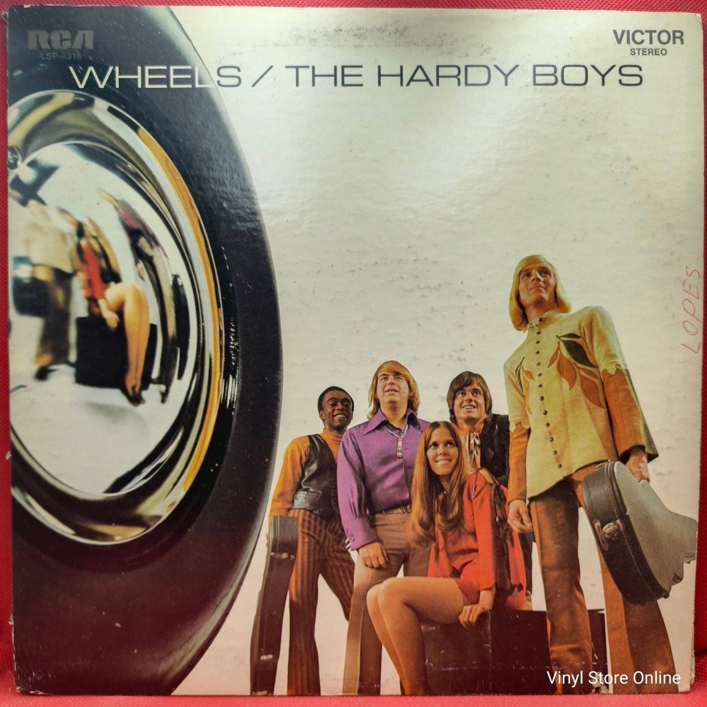 The Hardy Boys ‎– Wheels - Vinyl Store Online