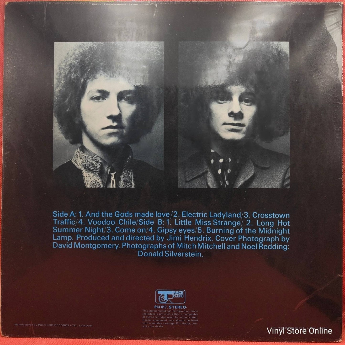 The Jimi Hendrix Experience ‎– Electric Ladyland Part 2 - Vinyl Store Online