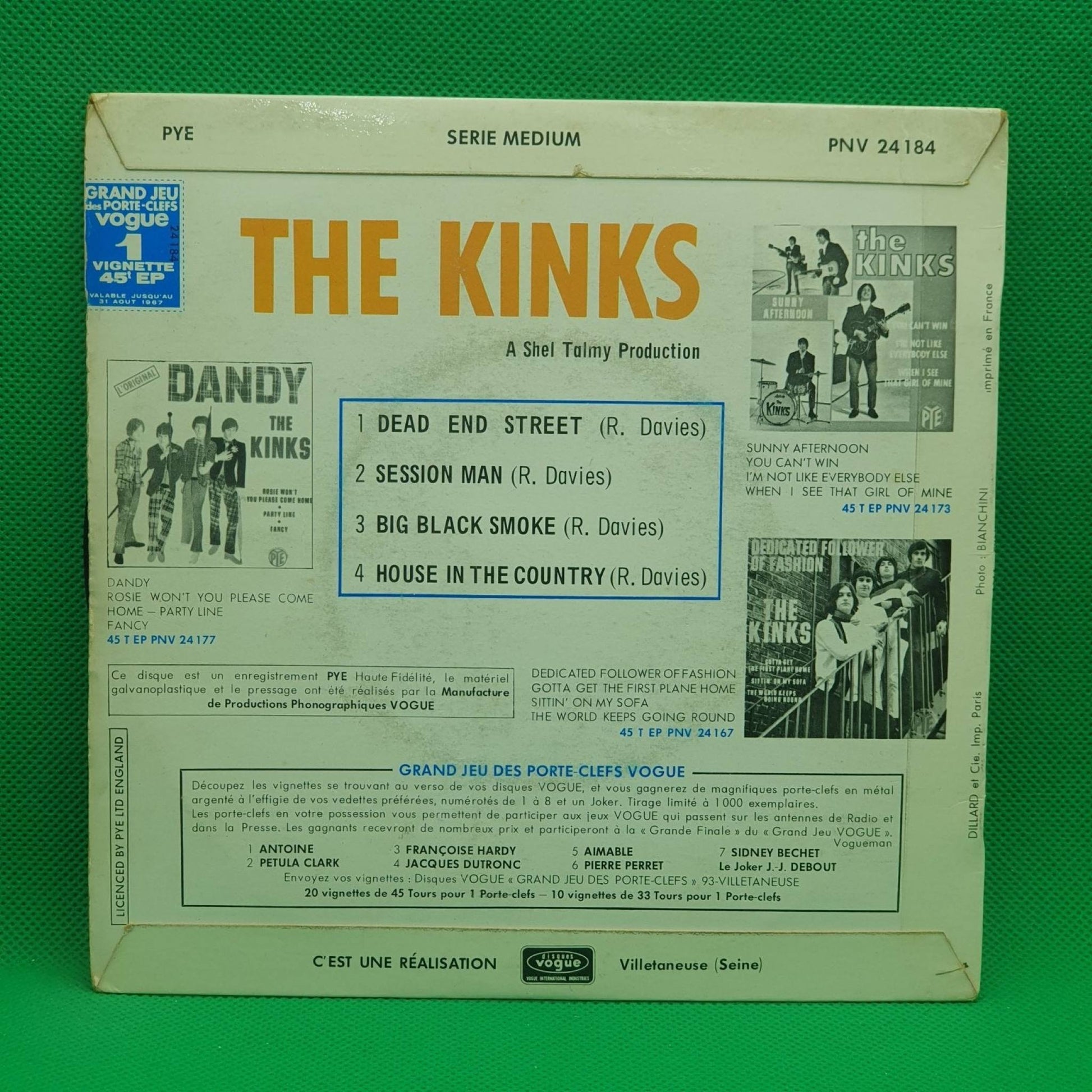 The Kinks ‎– Dead End Street - Vinyl Store Online
