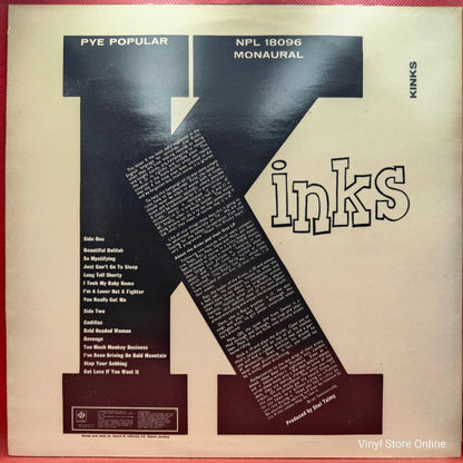 The Kinks ‎– Kinks - Vinyl Store Online