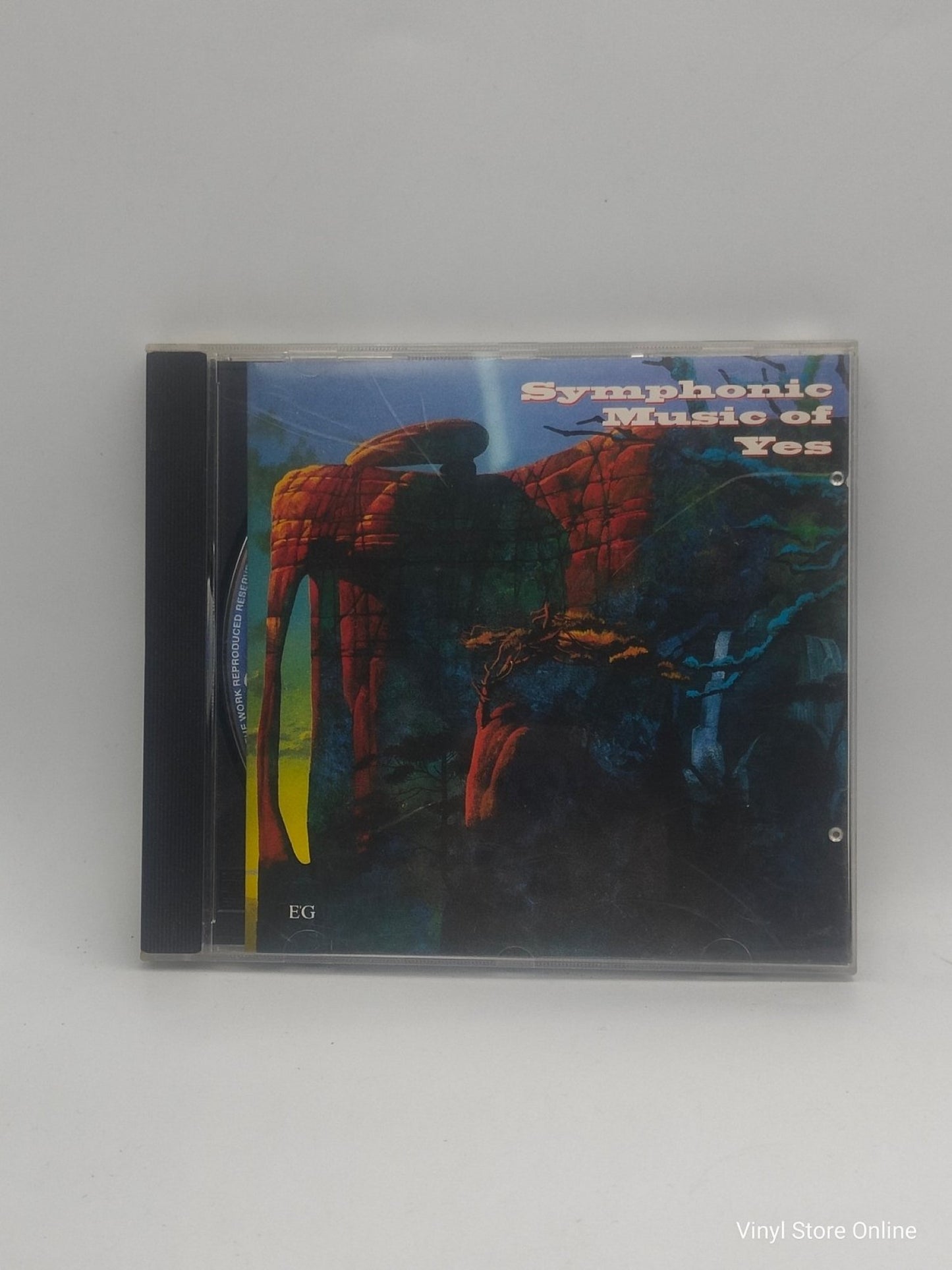 The London Philharmonic Orchestra, Steve Howe • Bill Bruford • Jon Anderson • Tim Harries • David Palmer With The English Chamber Orchestra & The London Community Gospel Choir ‎– Symphonic Music Of Yes - Vinyl Store Online
