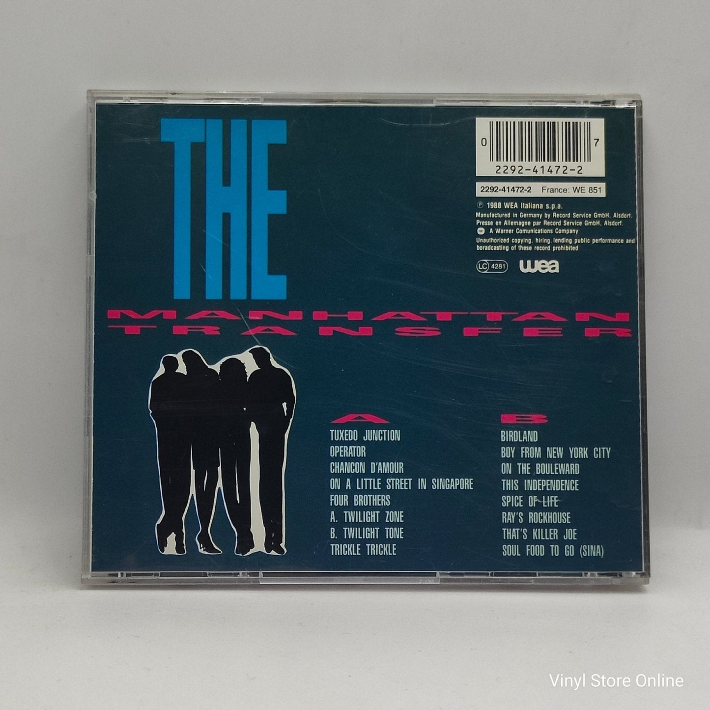 The Manhattan Transfer ‎– The Best Of - Vinyl Store Online