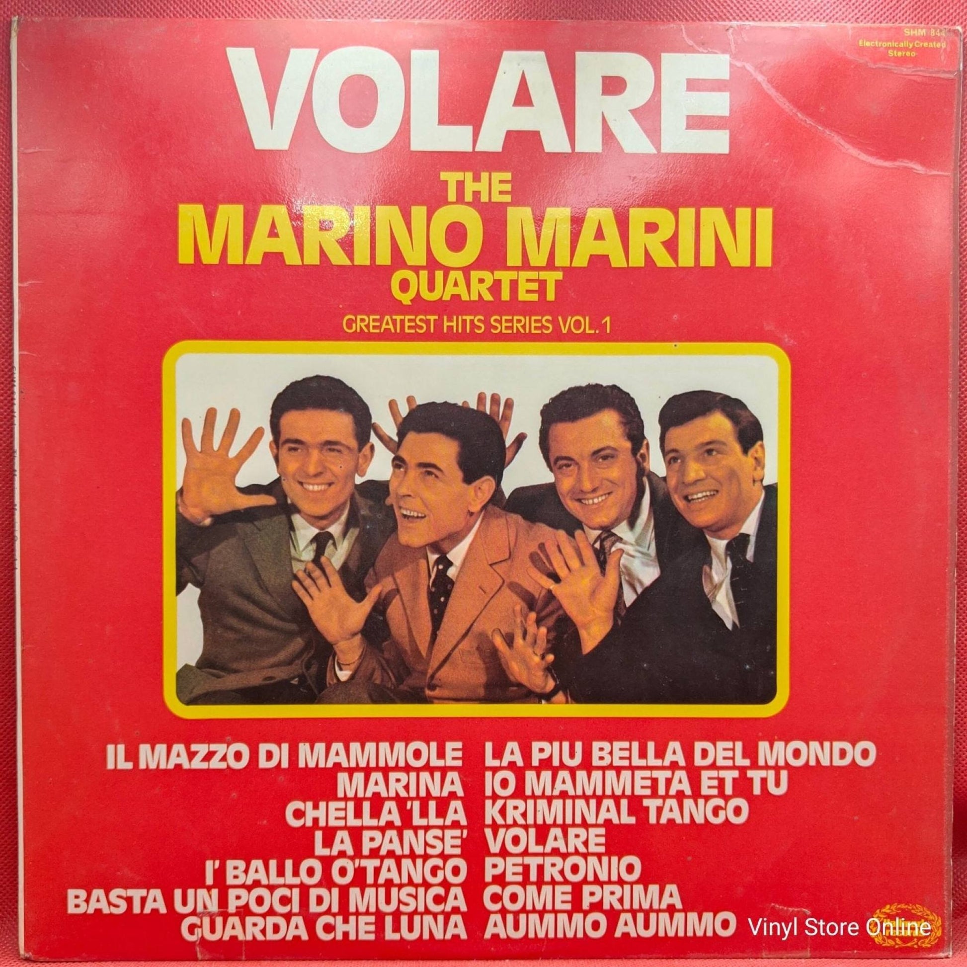 The Marino Marini Quartet ‎– Volare - Vinyl Store Online