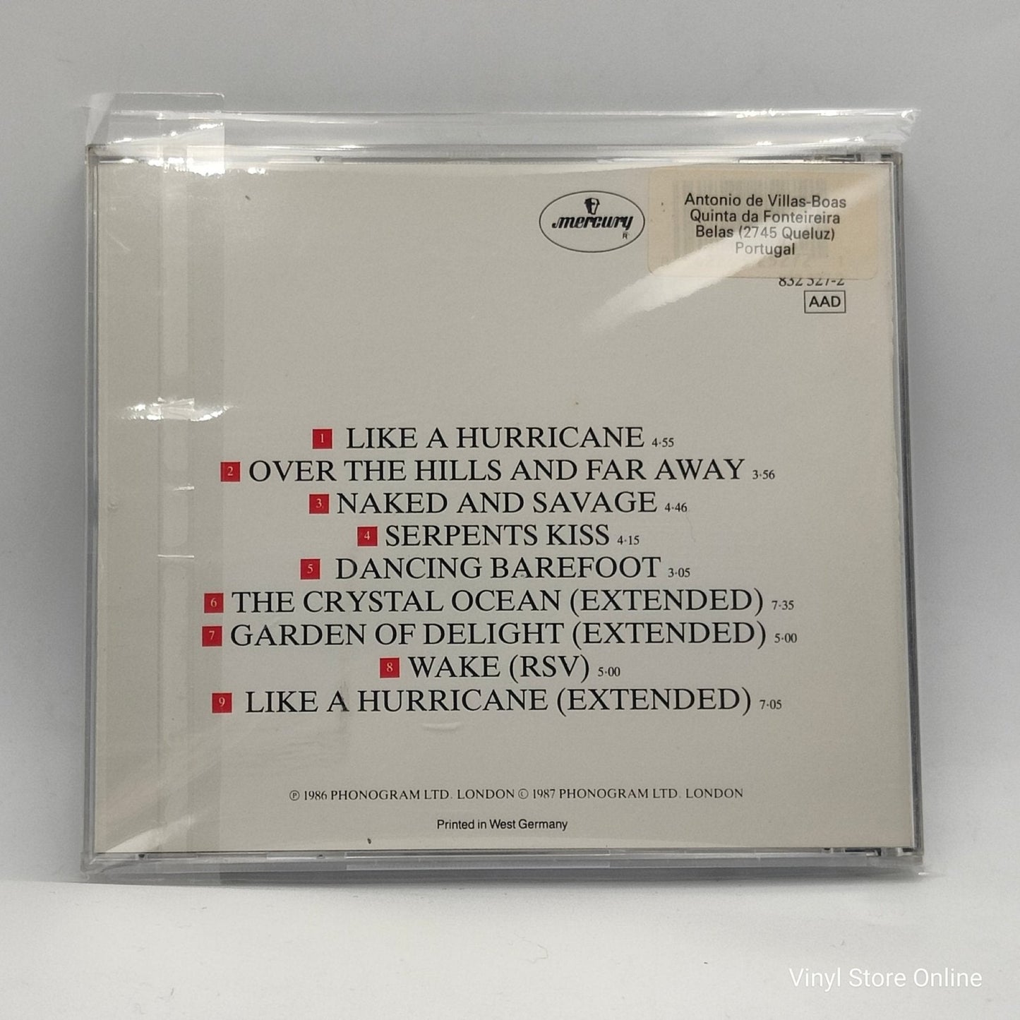 The Mission ‎– The First Chapter - Vinyl Store Online