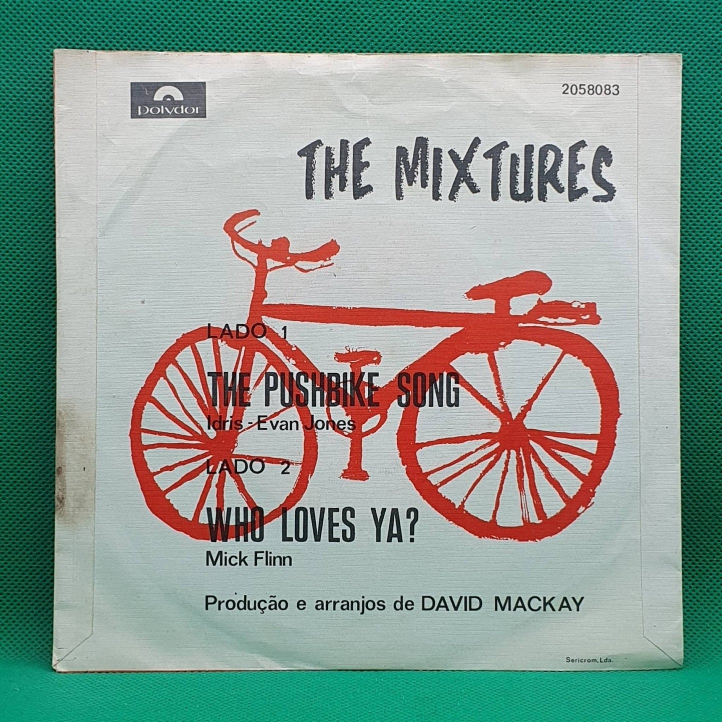 The Mixtures ‎– The Pushbike Song - Vinyl Store Online