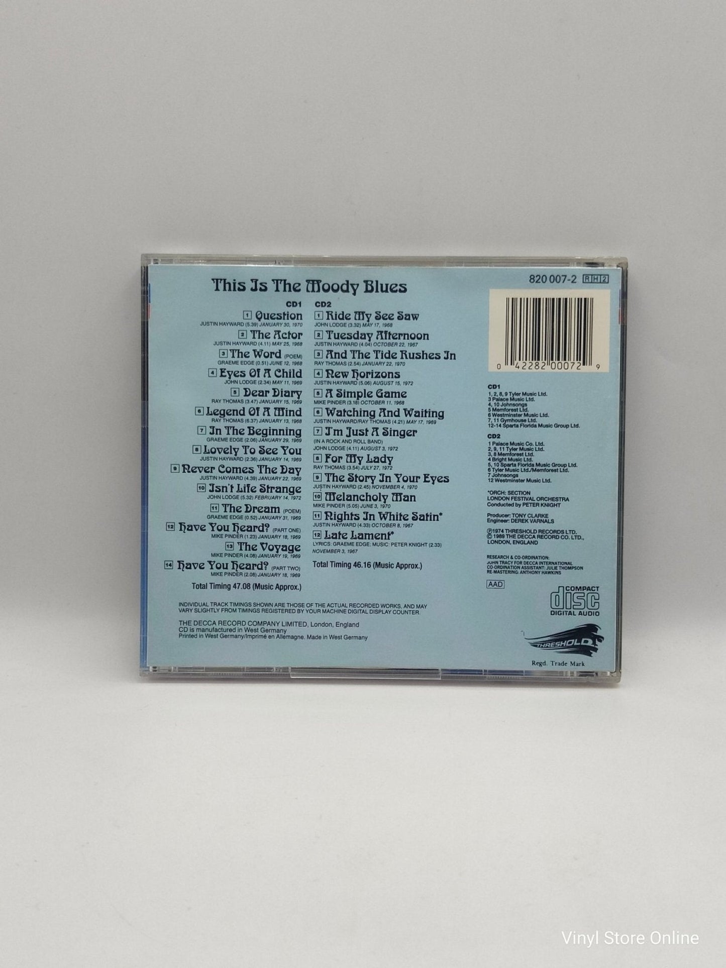 The Moody Blues ‎– This Is The Moody Blues - Vinyl Store Online