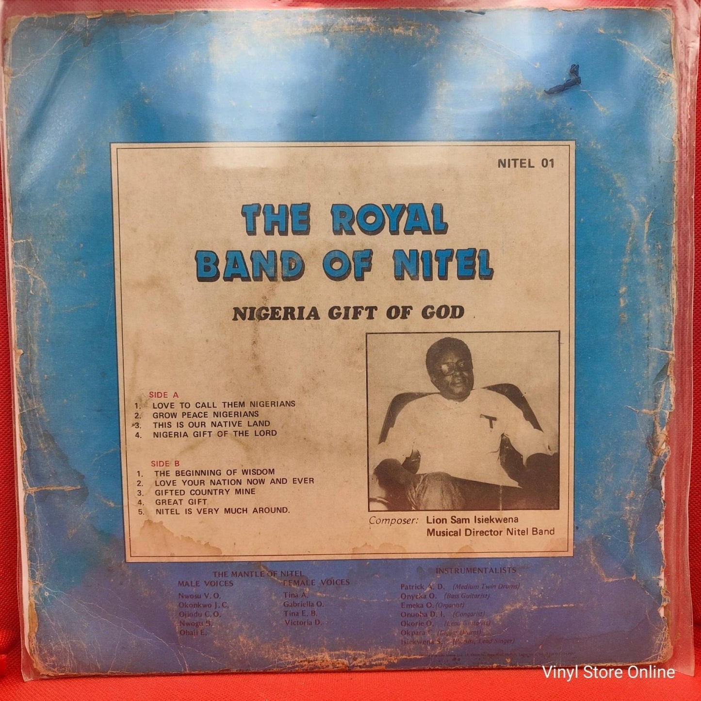 The Nitel Royal Band ‎– Nigeria Gift Of God - Vinyl Store Online