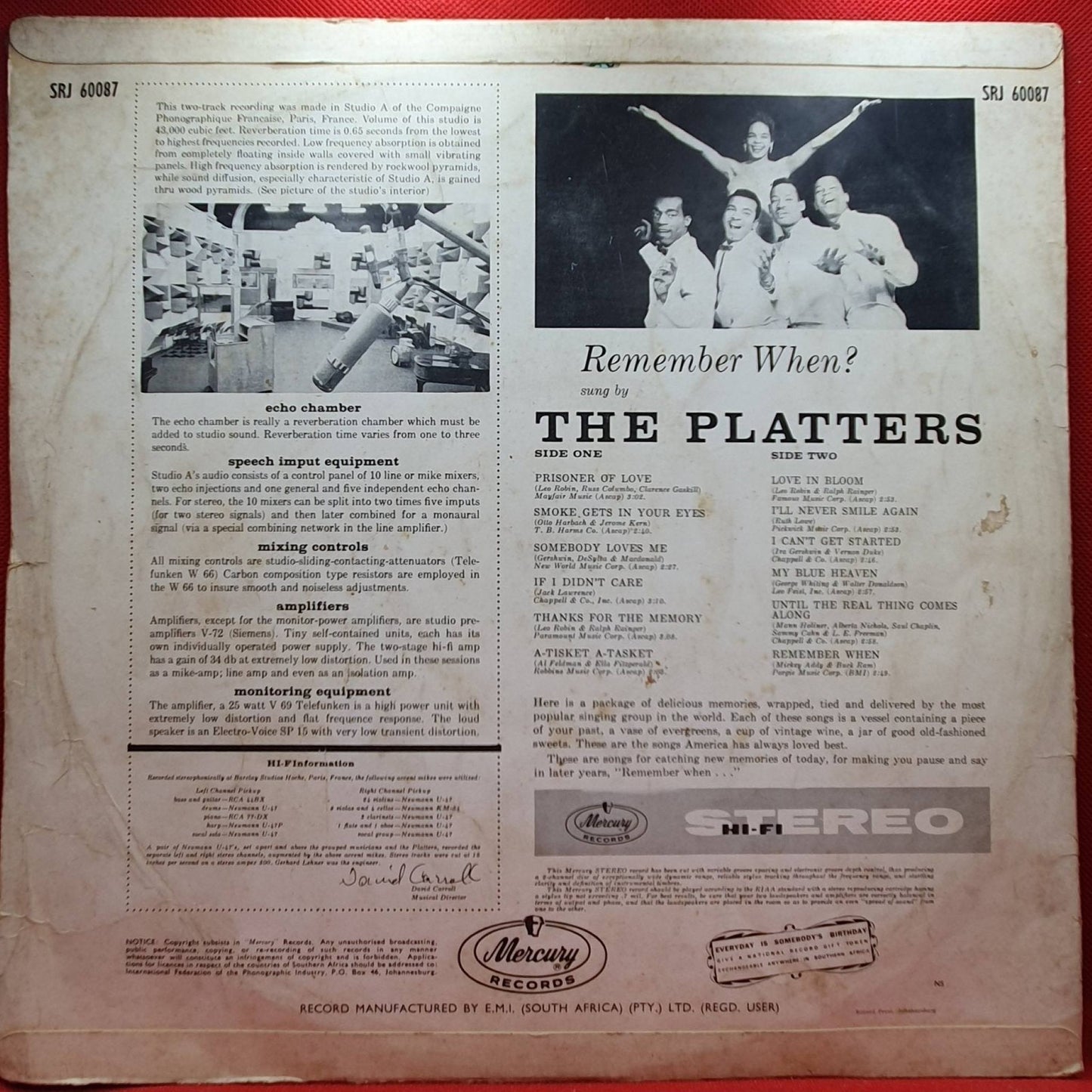 The Platters – Remember When? - Vinyl Store Online