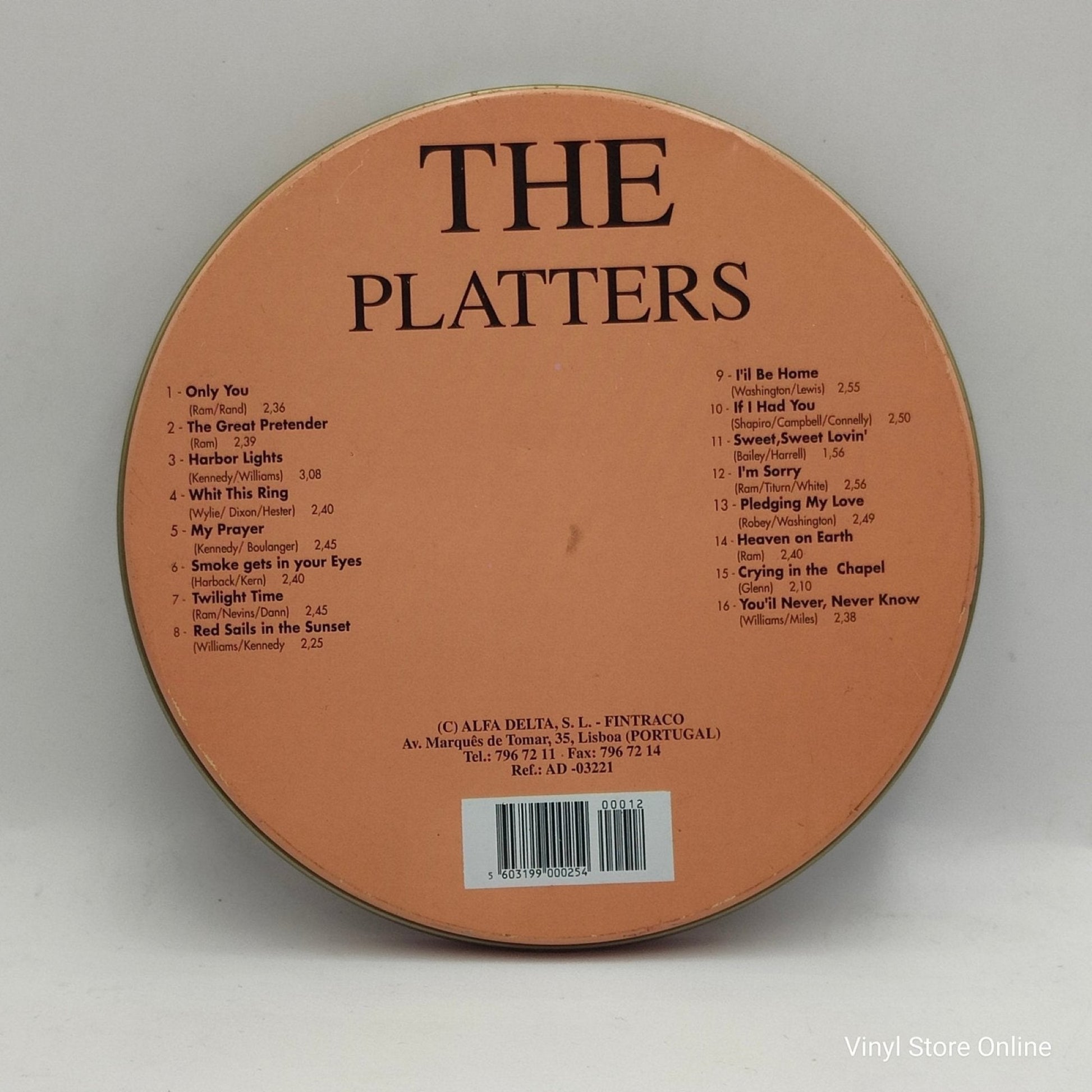 The Platters ‎– The Platters - Vinyl Store Online