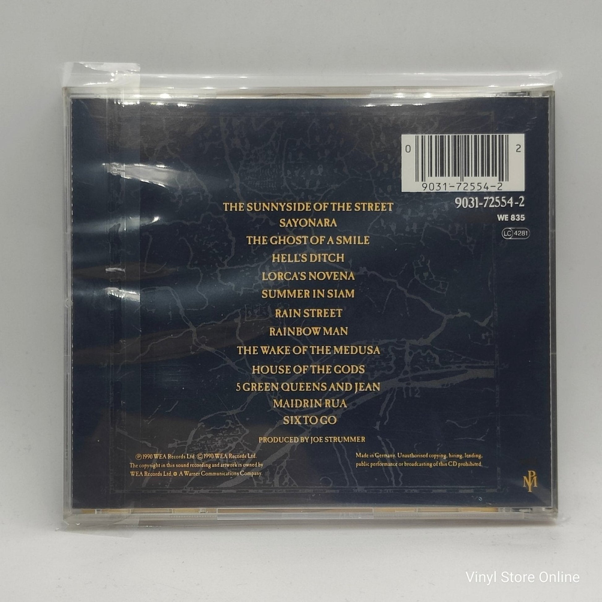 The Pogues ‎– Hell's Ditch - Vinyl Store Online