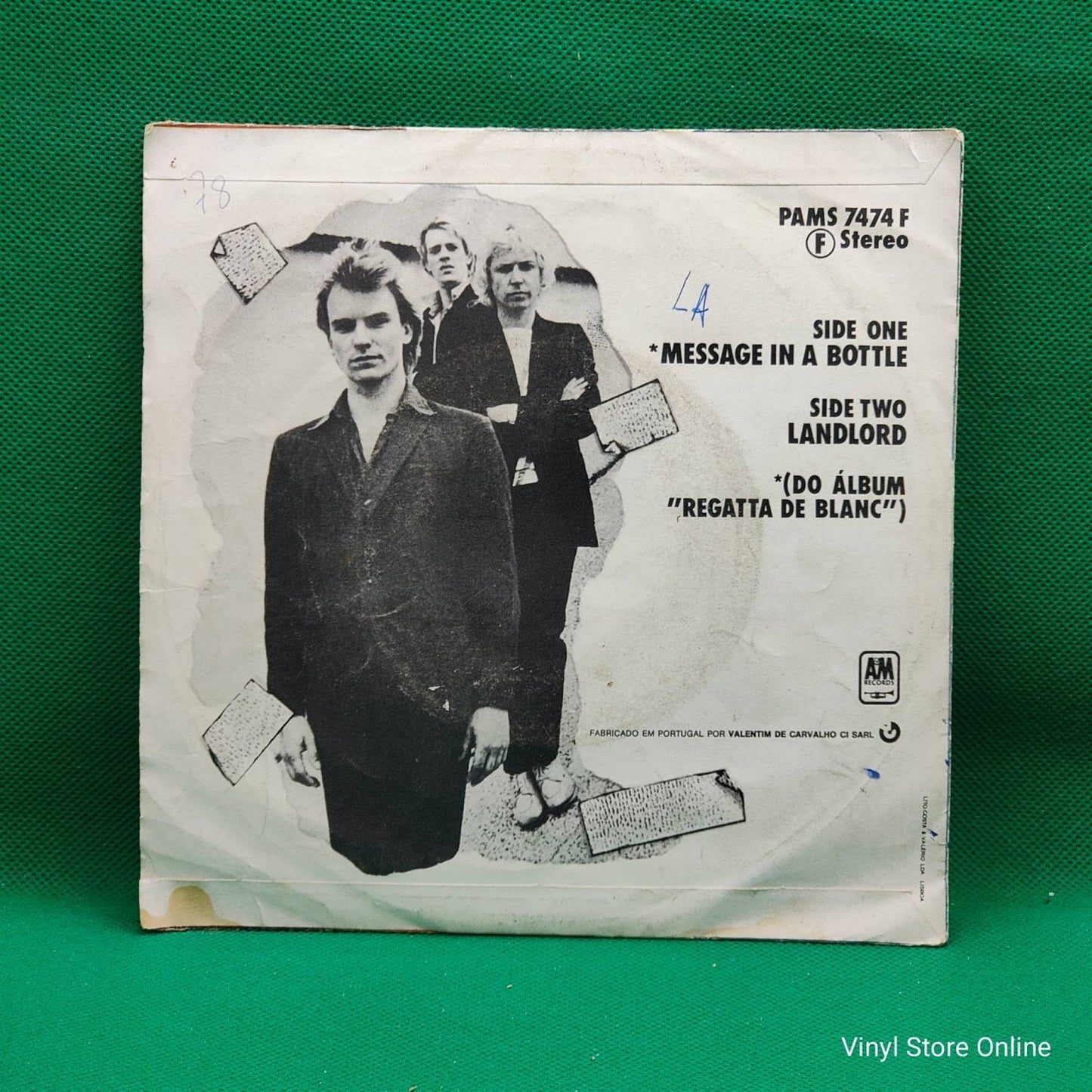 The Police ‎– Message In A Bottle - Vinyl Store Online