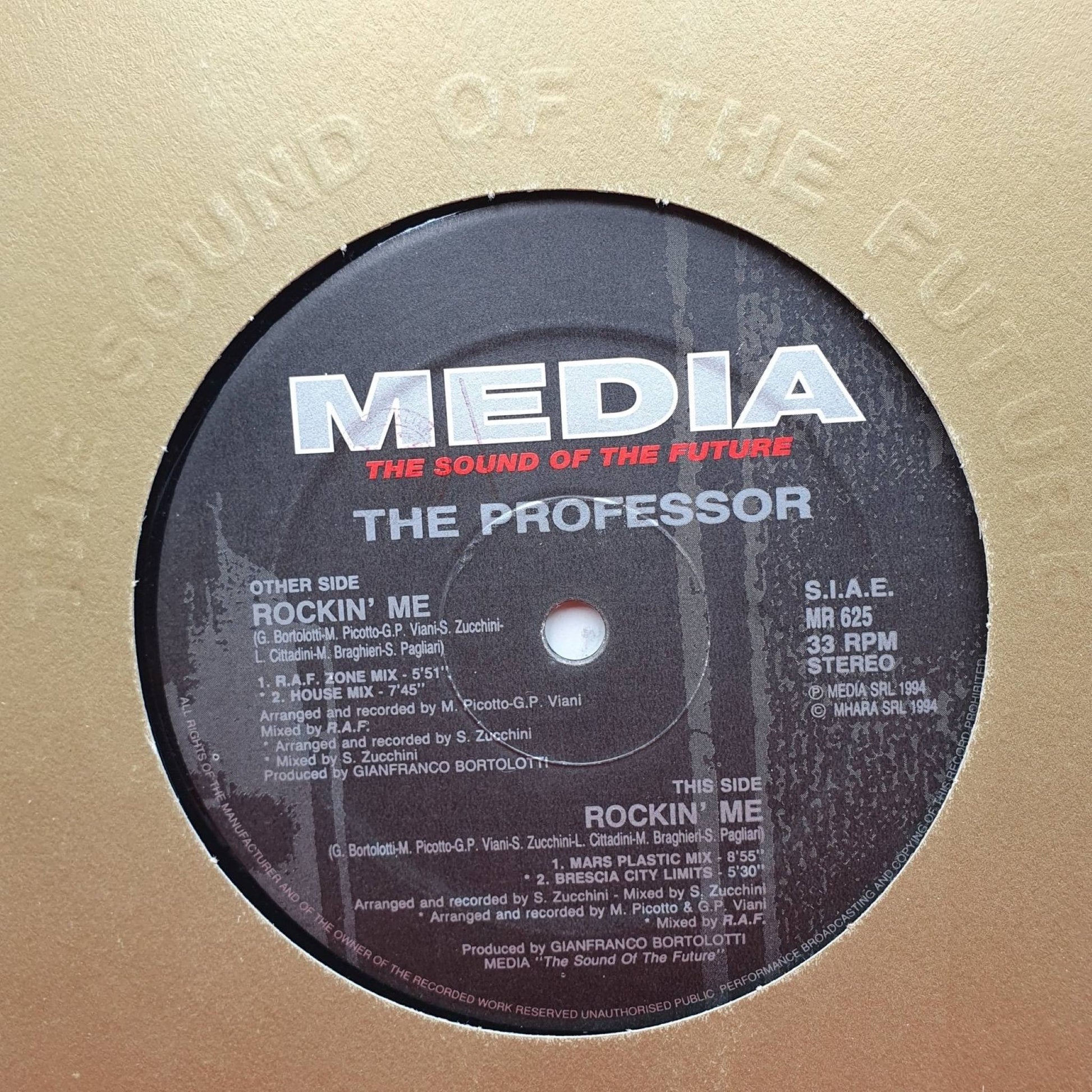 The Professor ‎– Rockin' Me - Vinyl Store Online