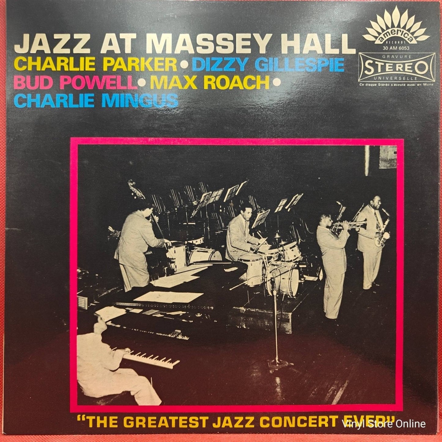 The Quintet ‎– Jazz At Massey Hall - Vinyl Store Online