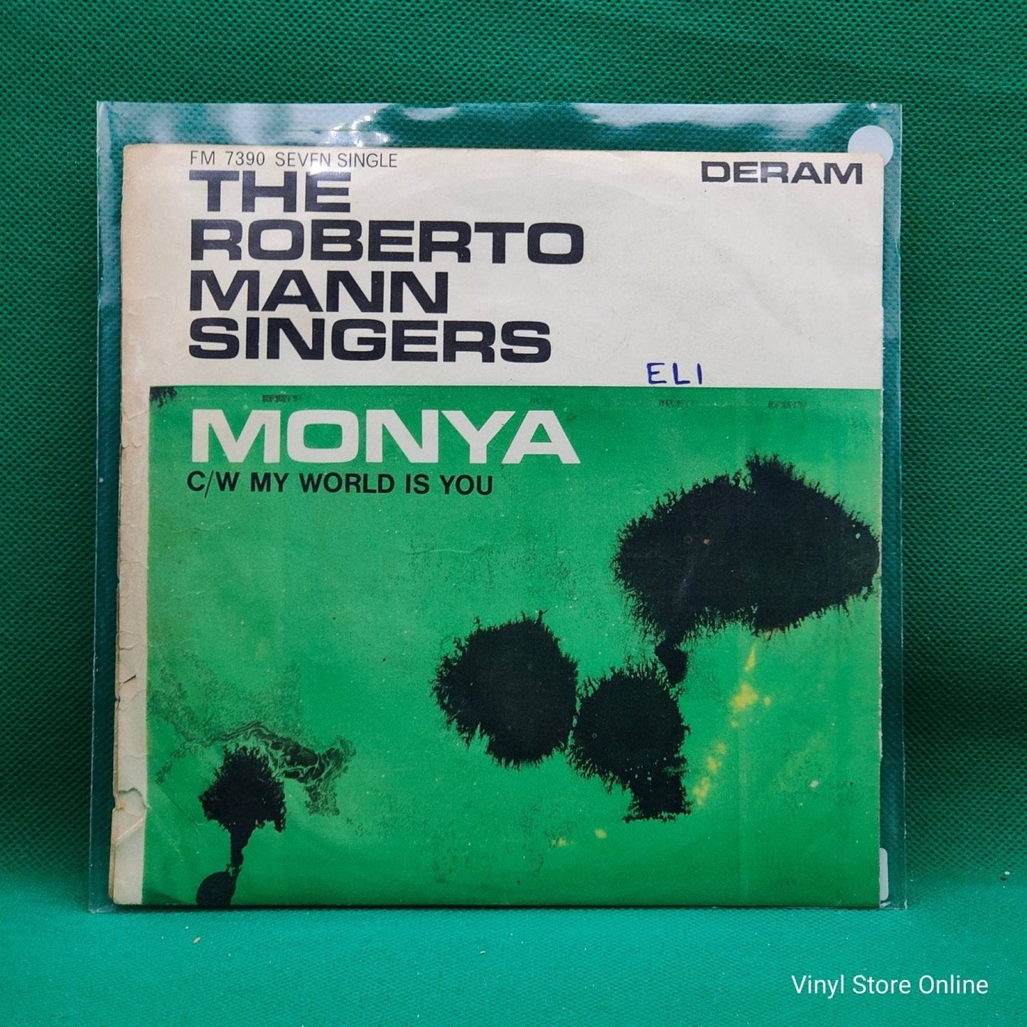 The Roberto Mann Singers ‎– Monya - Vinyl Store Online
