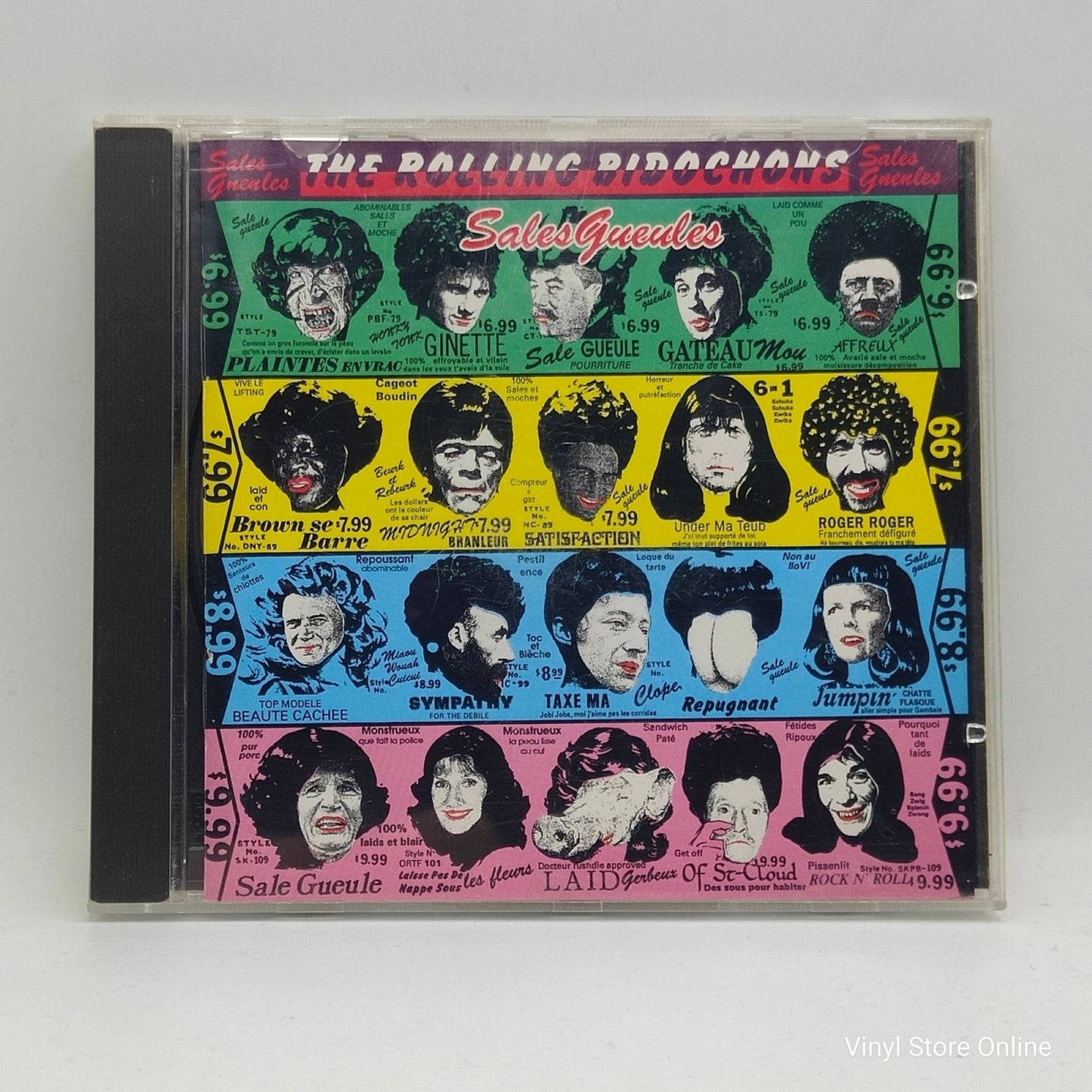 The Rolling Bidochons ‎– Sales Gueules - Vinyl Store Online