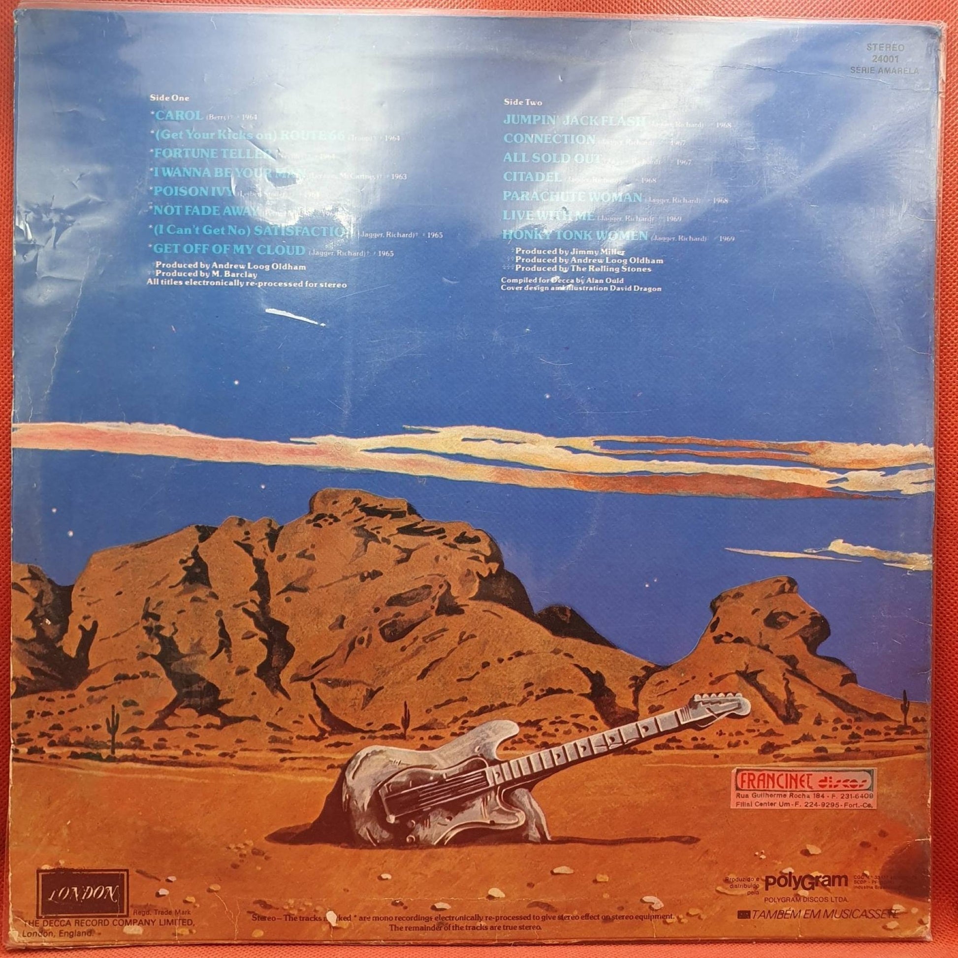 The Rolling Stones ‎– Solid Rock - Vinyl Store Online