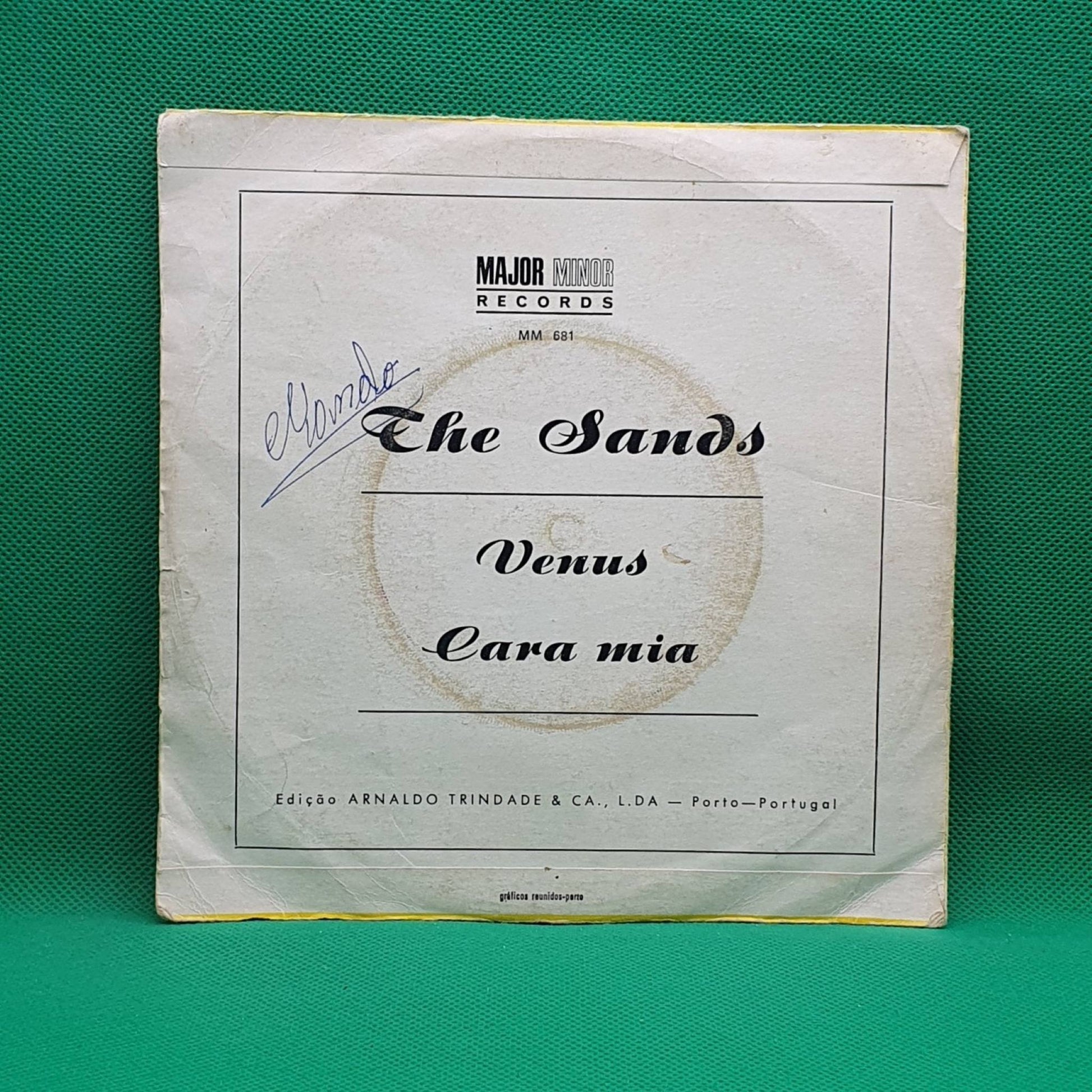 The Sands ‎– Venus / Cara Mia - Vinyl Store Online