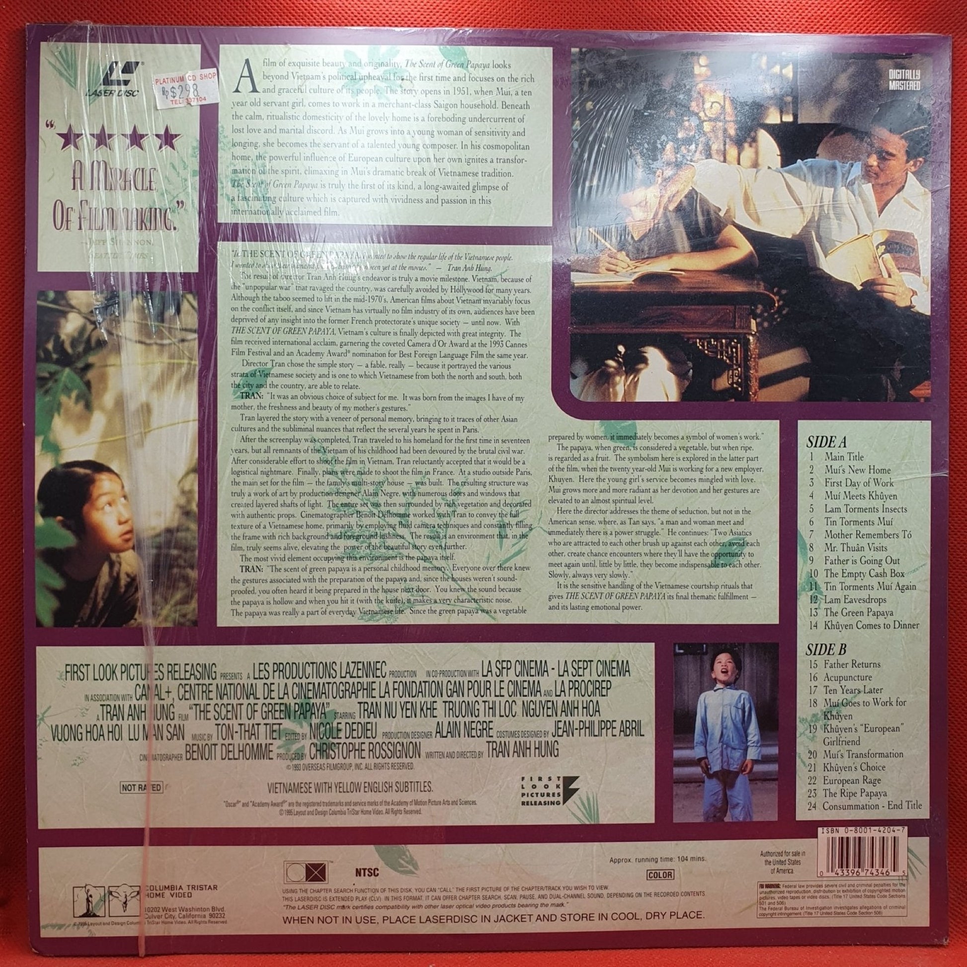 The Scent Of Green Papaya - Vinyl Store Online