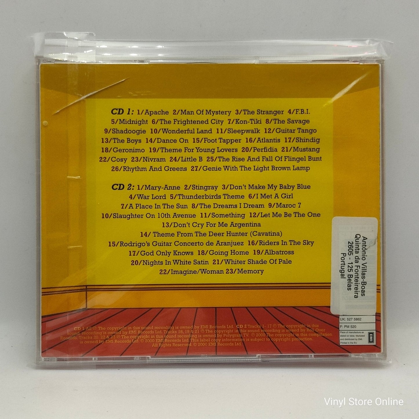 The Shadows ‎– The Shadows 50 Golden Greats - Vinyl Store Online